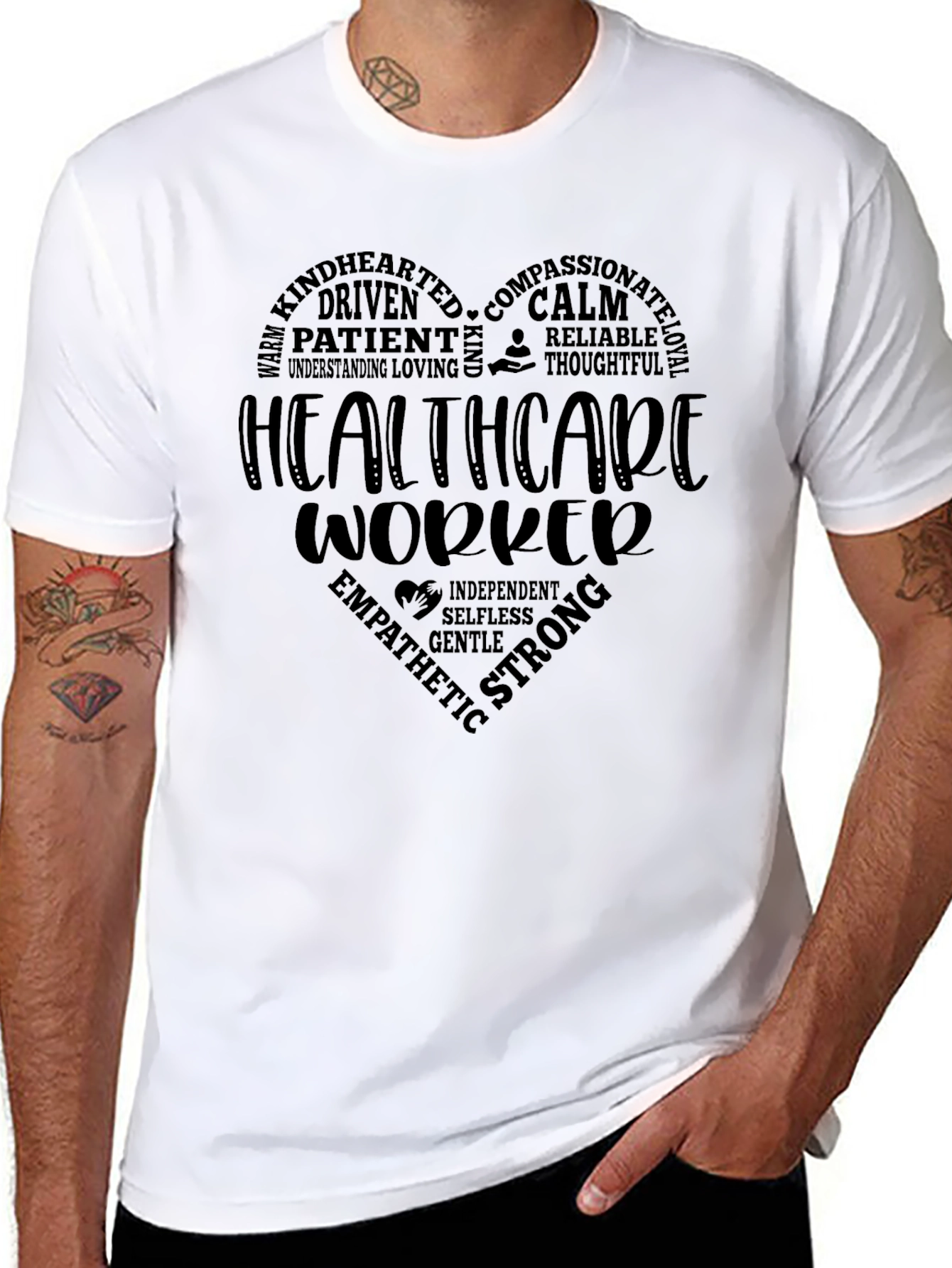 Healthcare Worker Heart T-Shirt