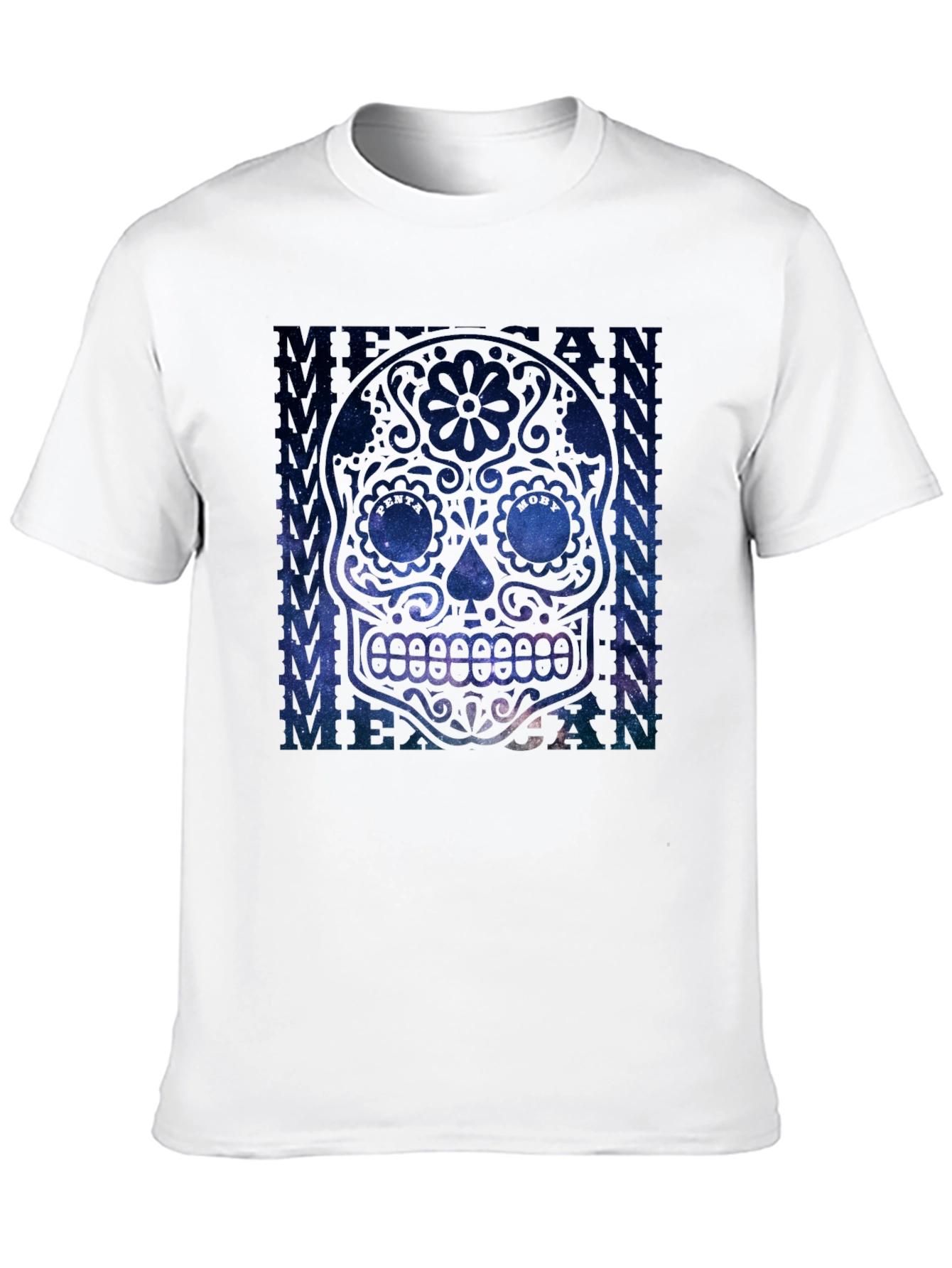 Mexican Sugar Skull Graphic T-Shirt