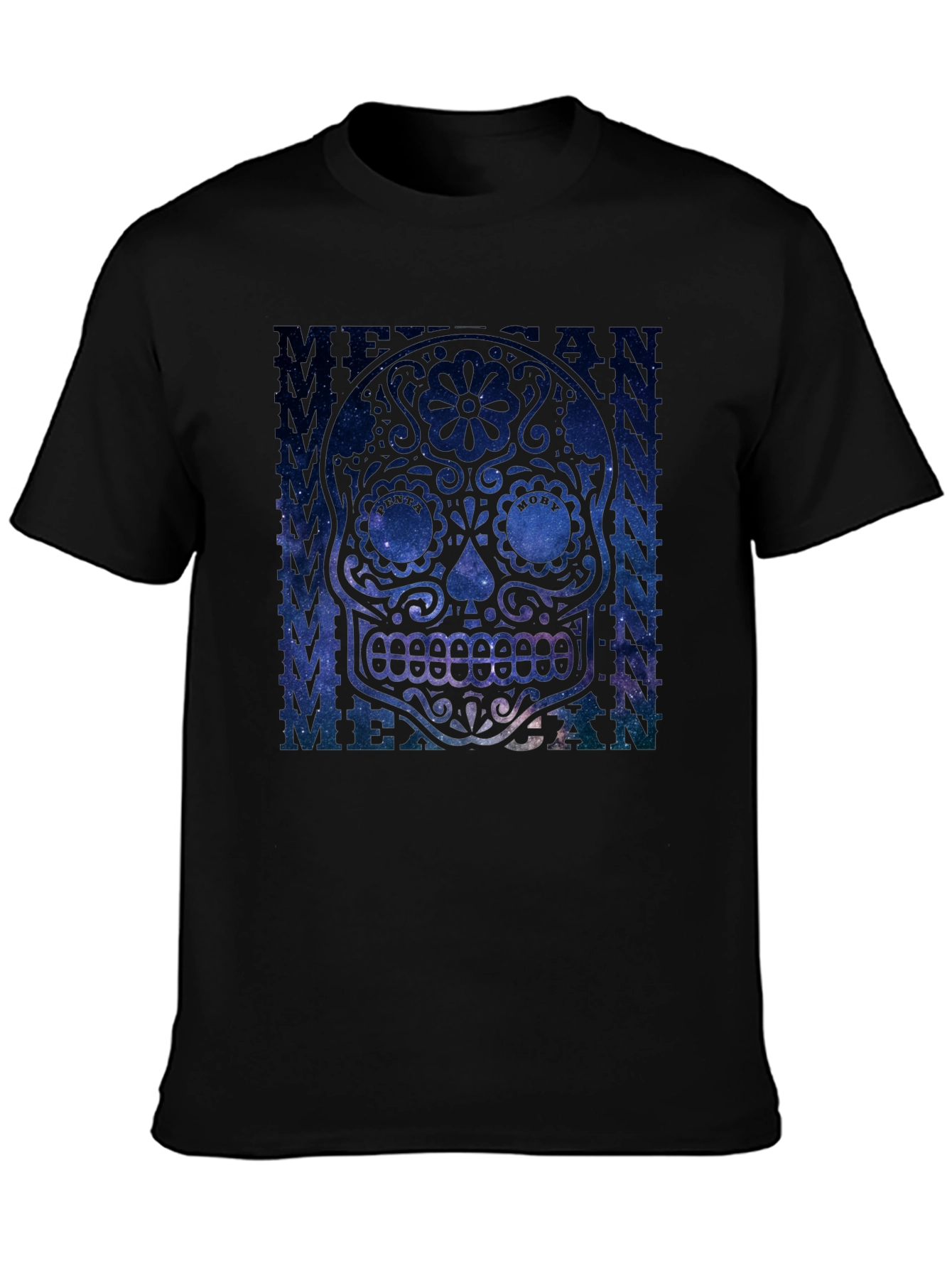Mexican Sugar Skull Graphic T-Shirt