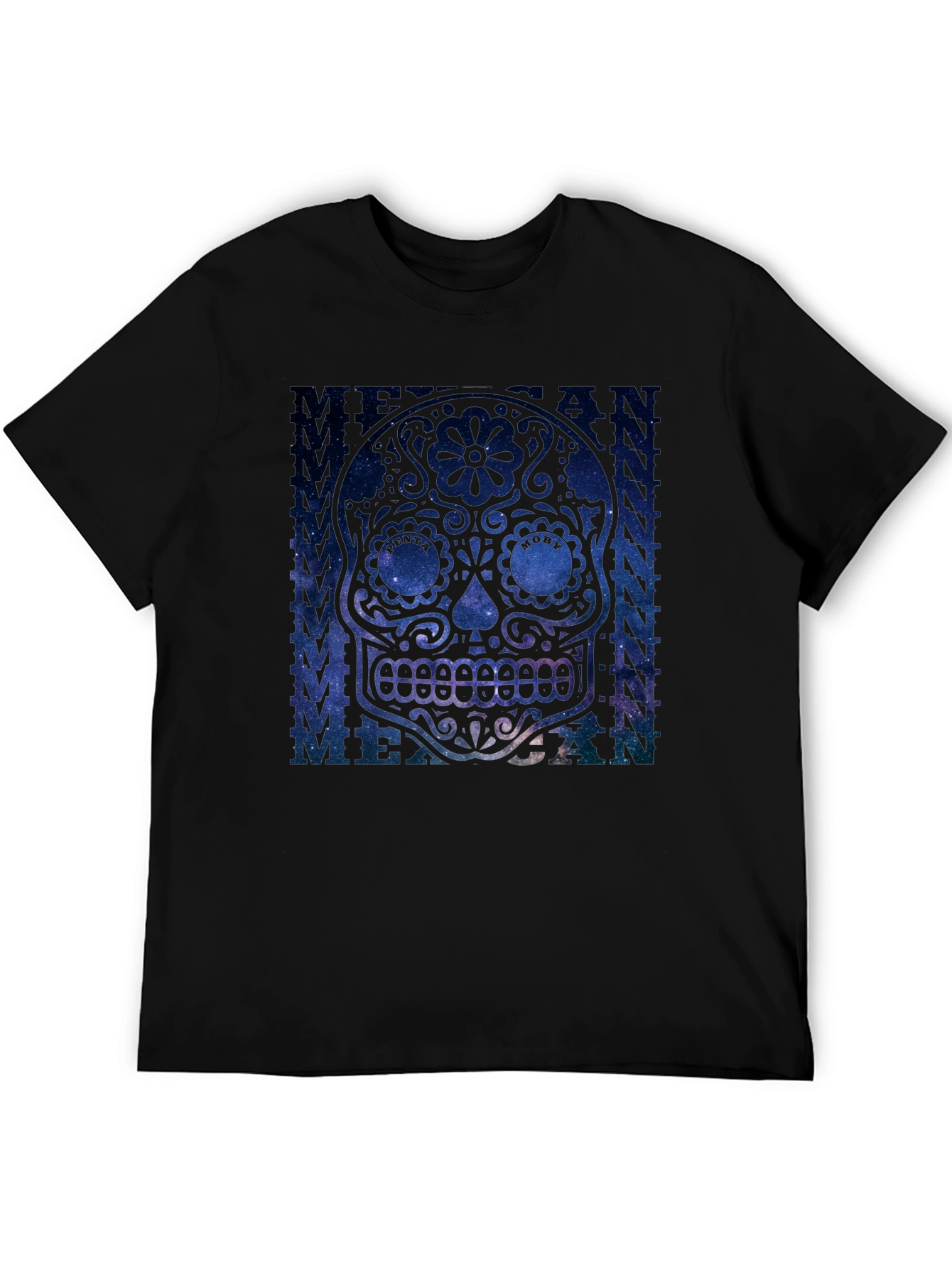 Mexican Sugar Skull Graphic T-Shirt