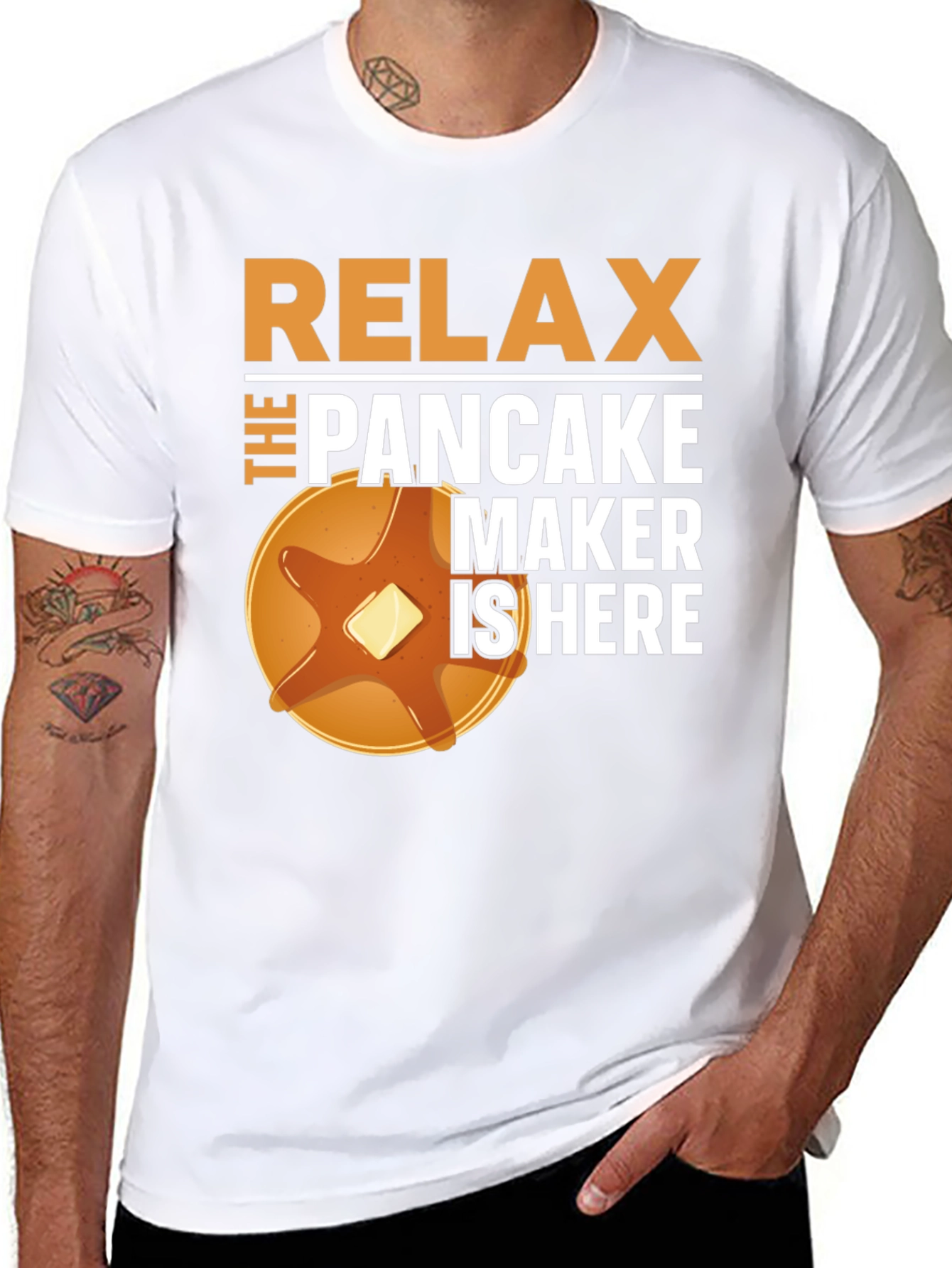 Relax the Pancake Maker is Here T-Shirt
