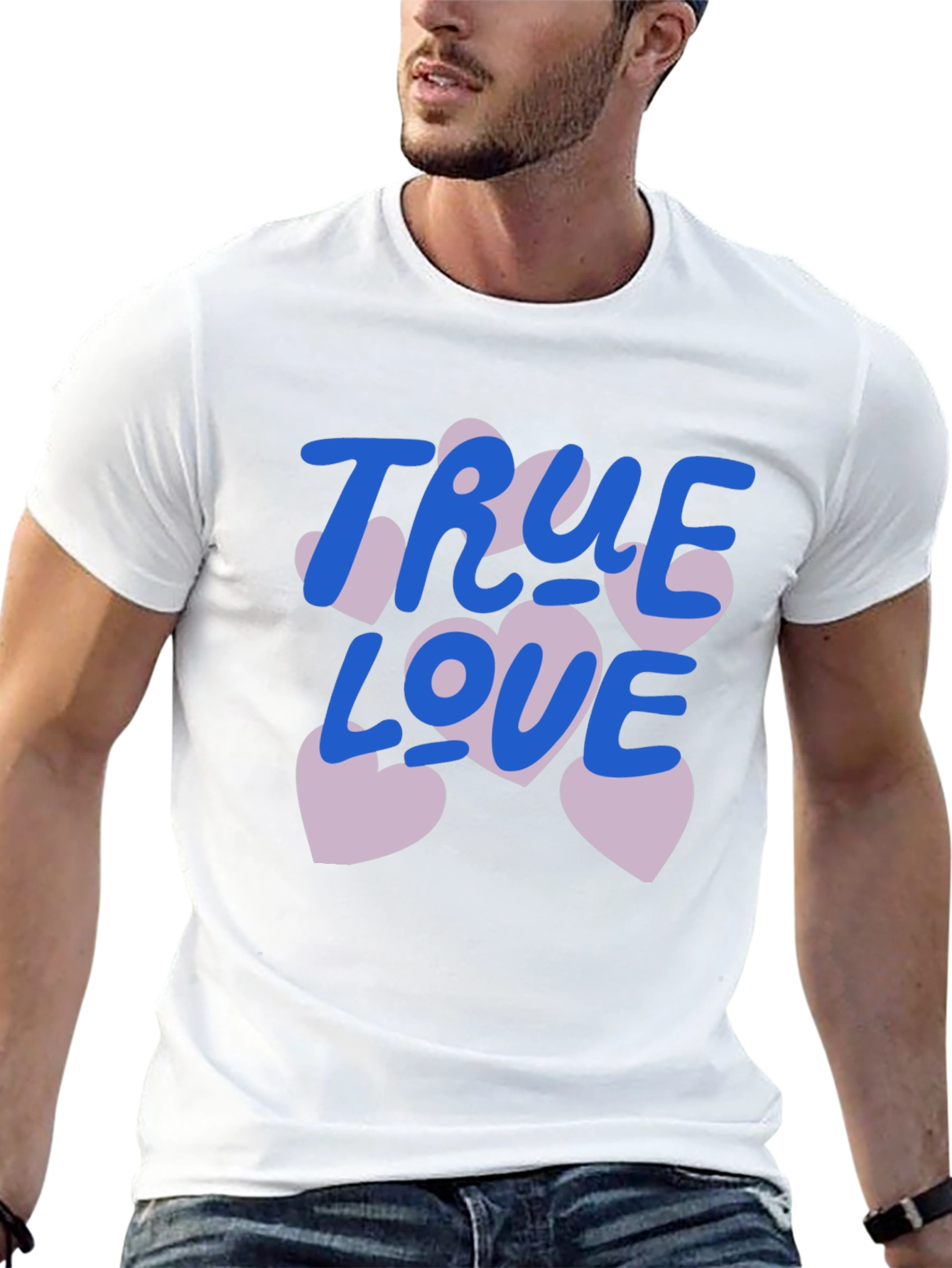 True Love T-Shirt Graphic Tee Fashionable Design