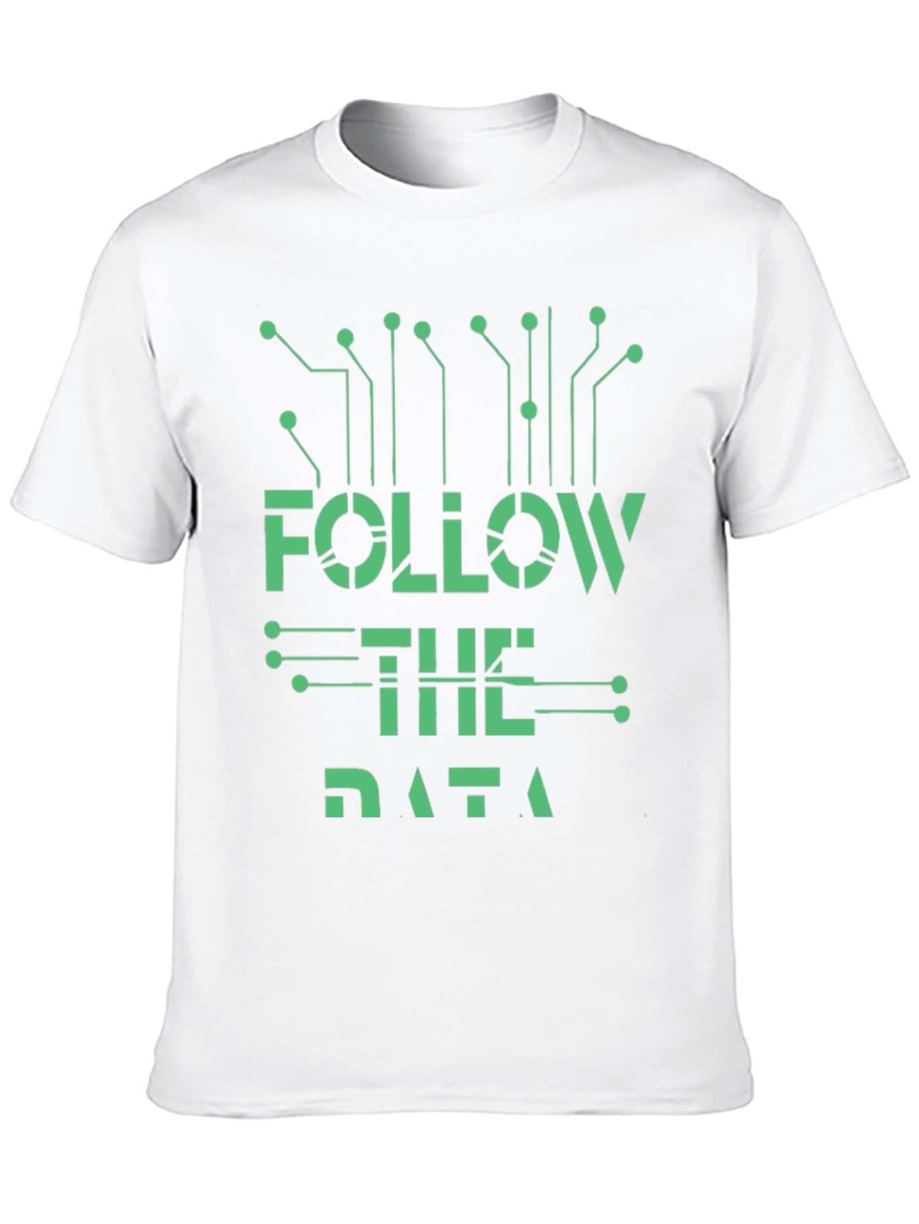 Follow the Data Graphic T-Shirt