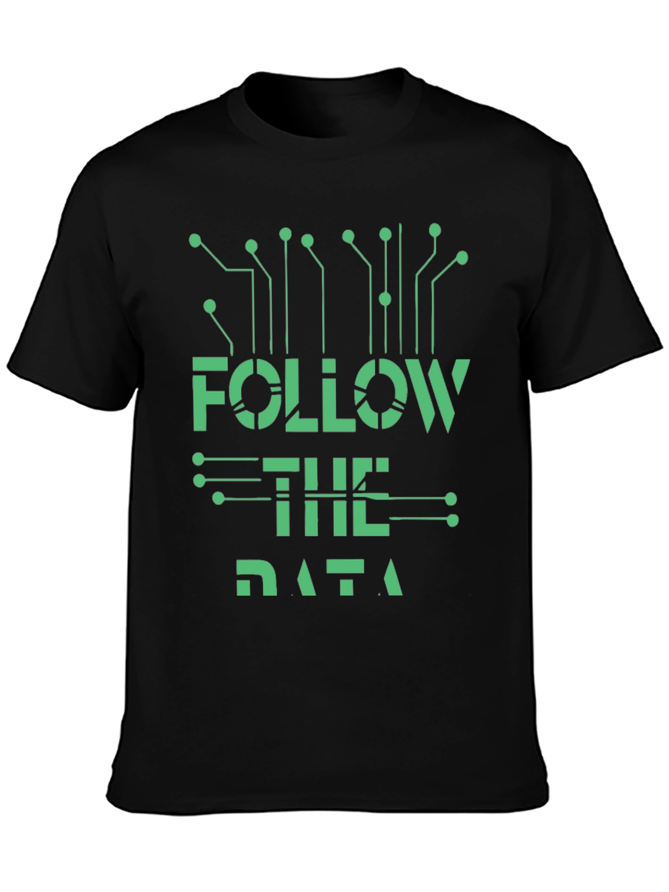Follow the Data Graphic T-Shirt