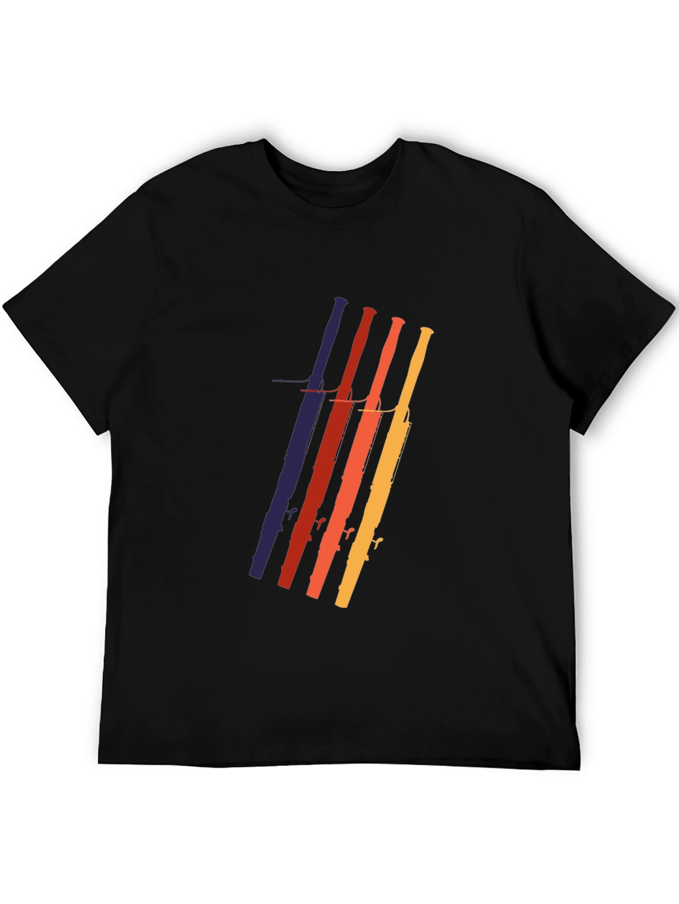Retro Oboe Music T-Shirt - Cool Instrument Design