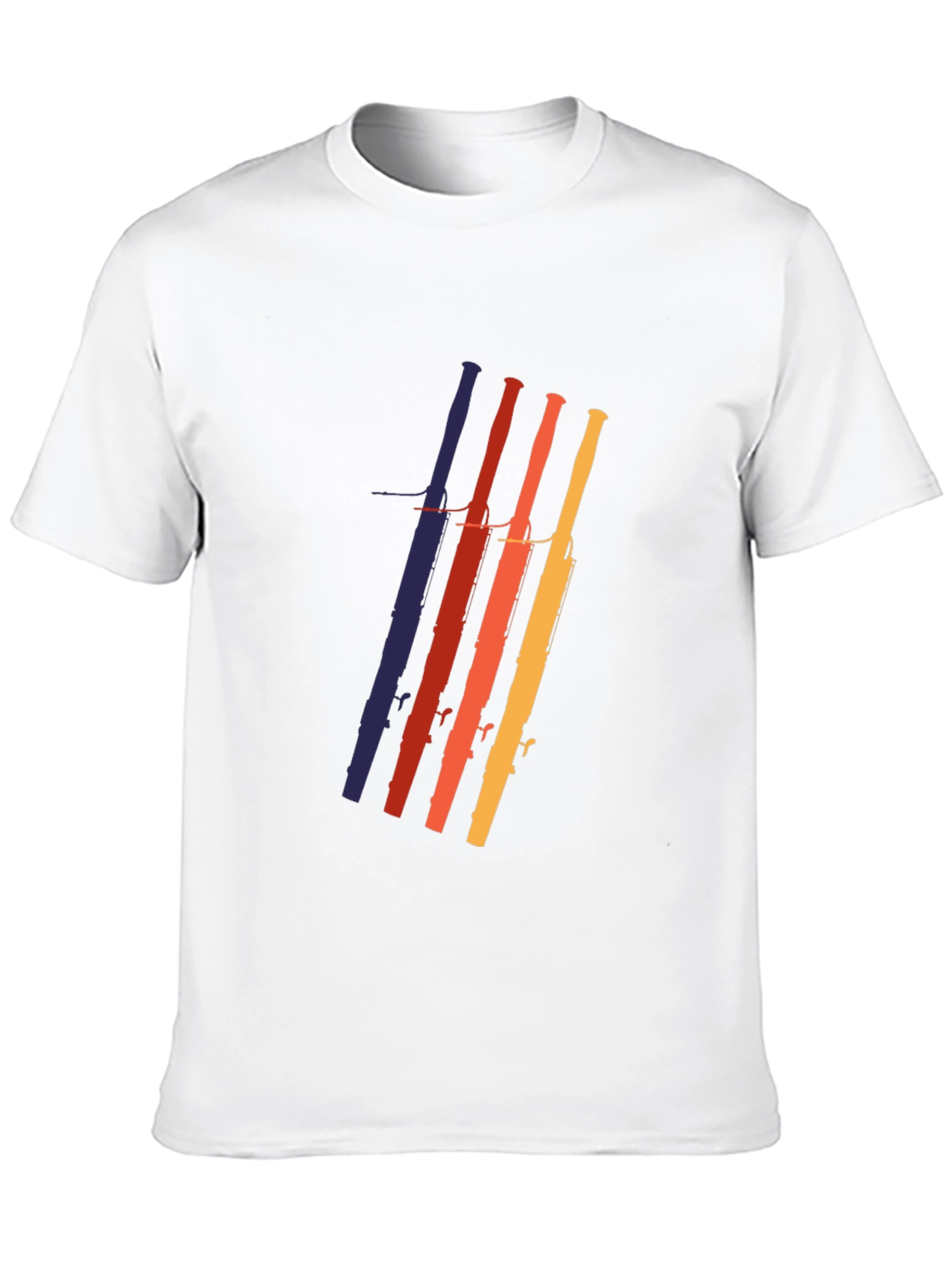 Retro Oboe Music T-Shirt - Cool Instrument Design