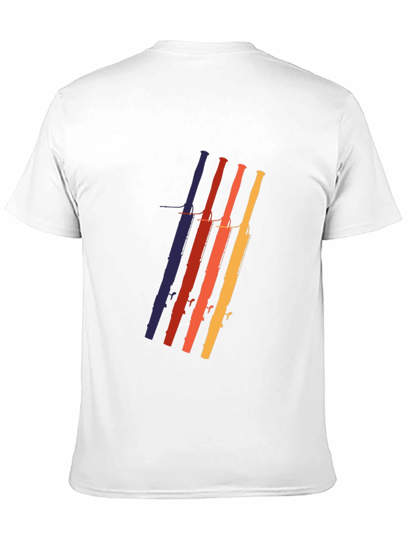 Retro Oboe Music T-Shirt - Cool Instrument Design
