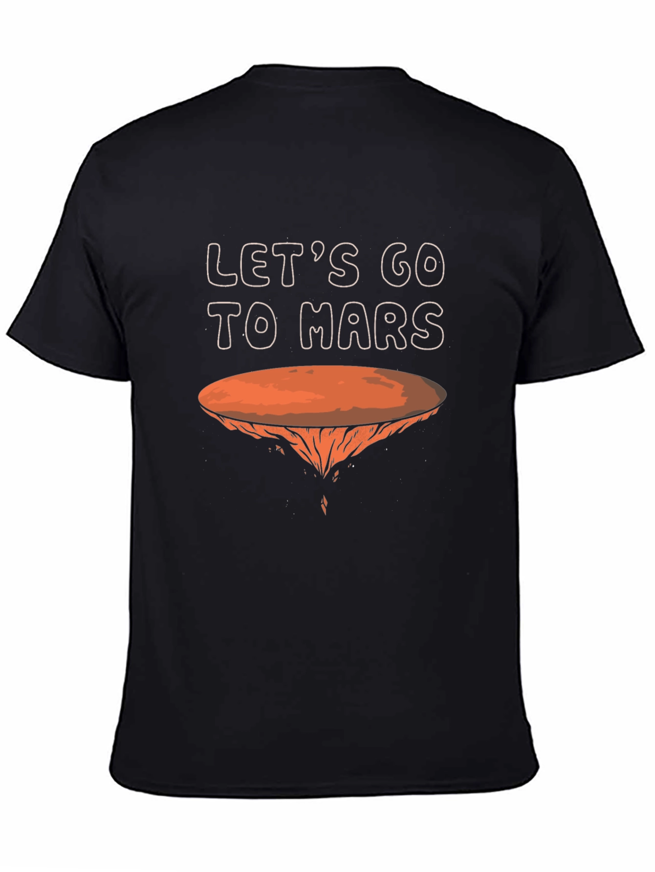 Lets Go To Mars T-Shirt Black