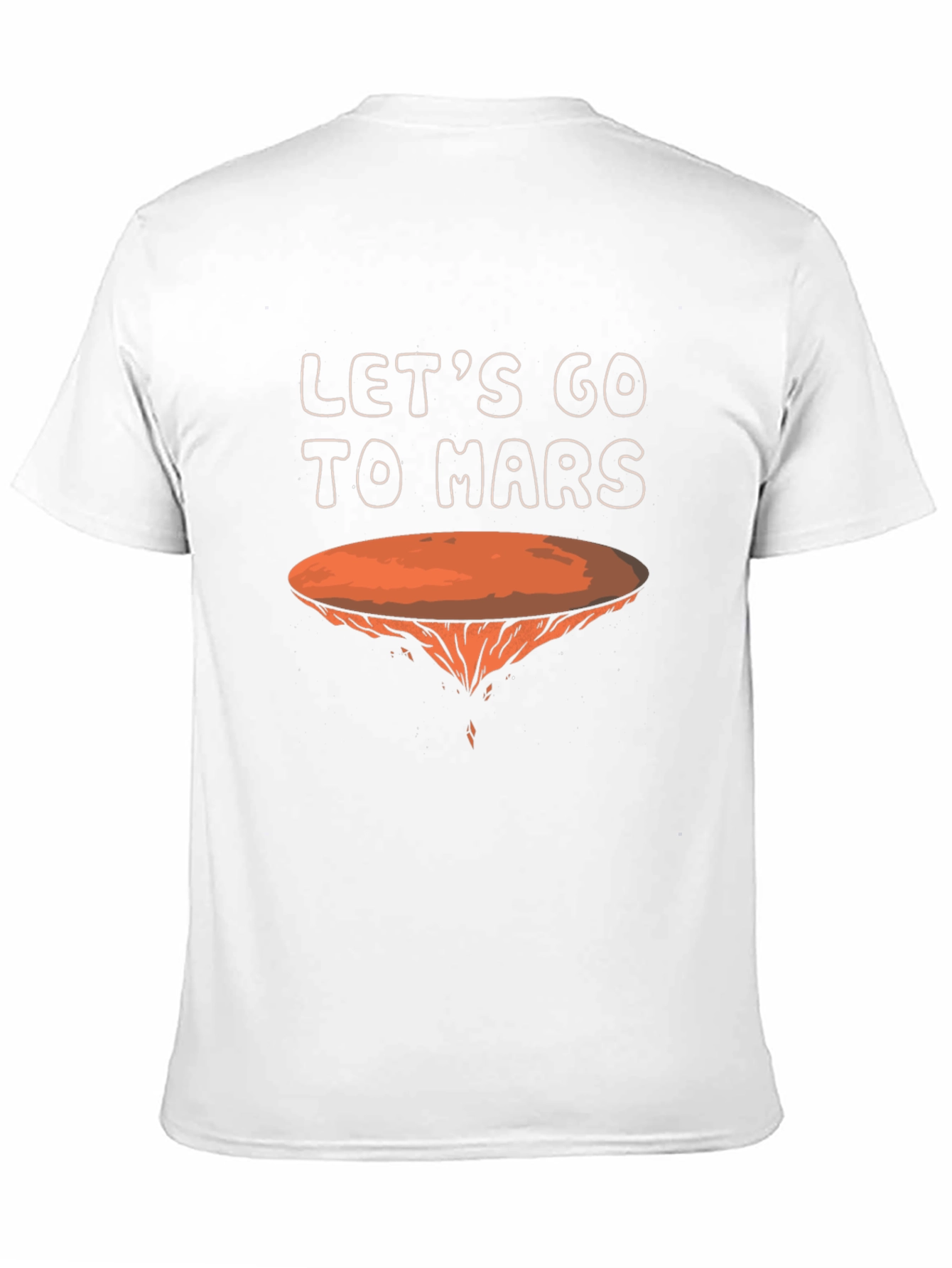 Lets Go To Mars T-Shirt Black