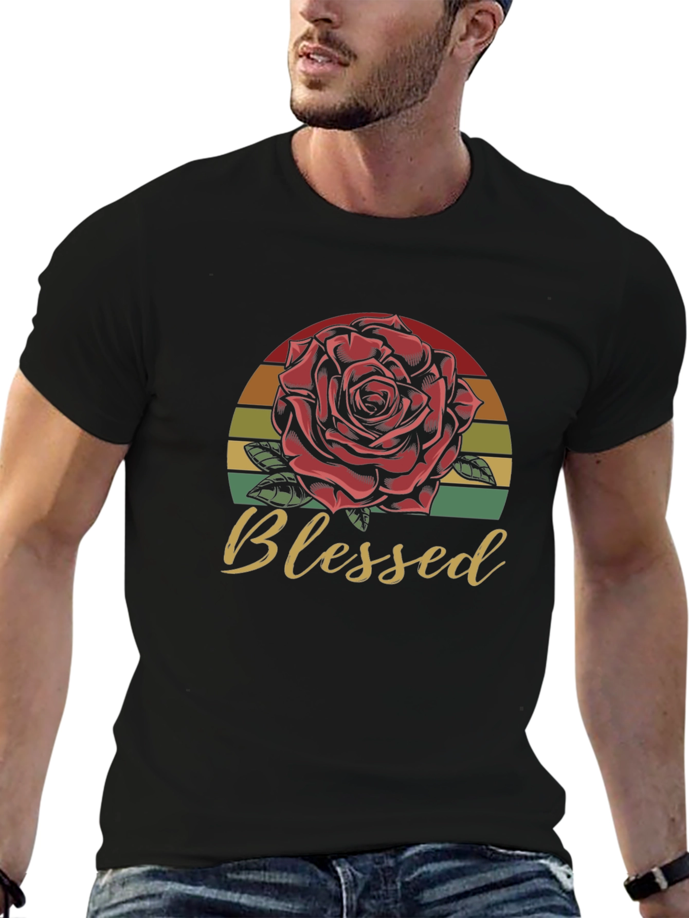 Blessed Rose Graphic Tee