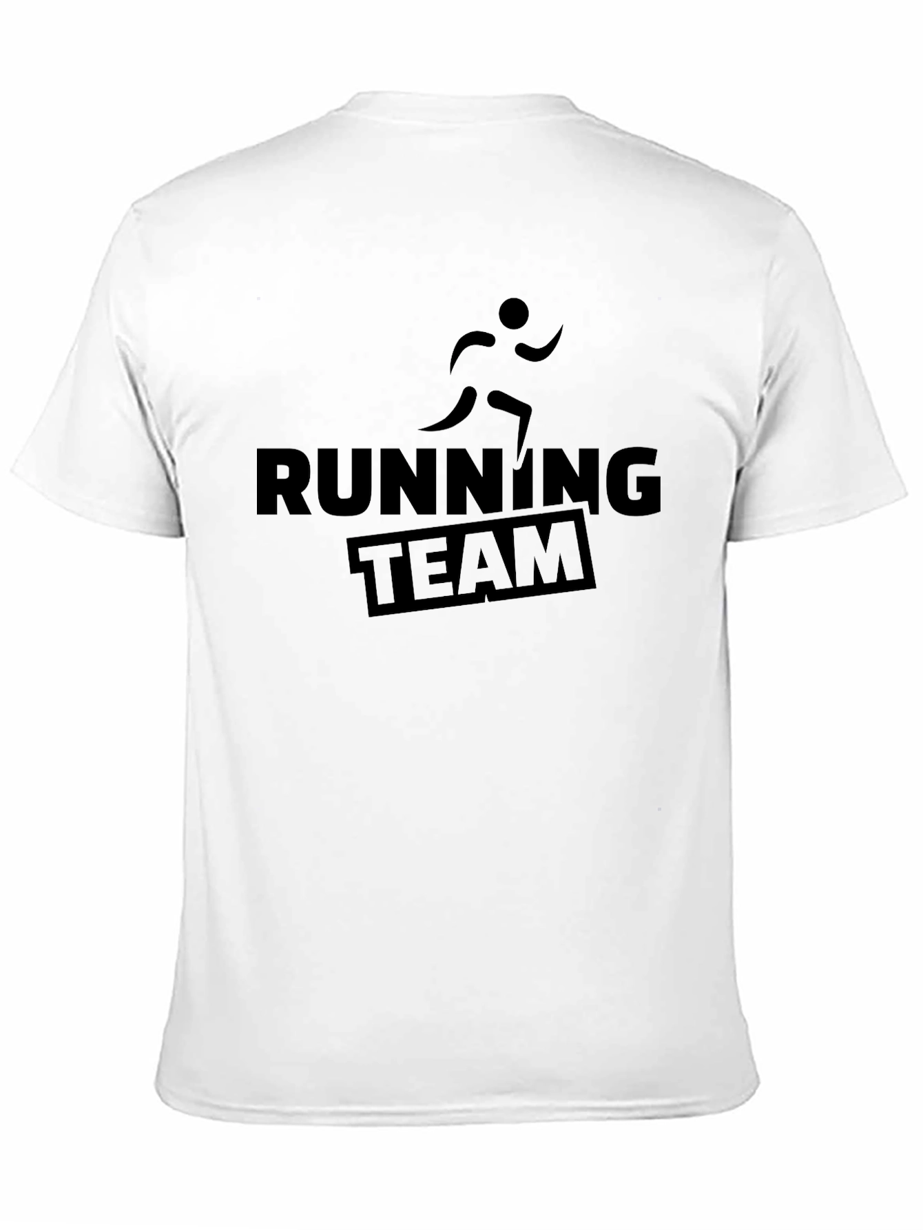 Running Team Black Graphic Tee