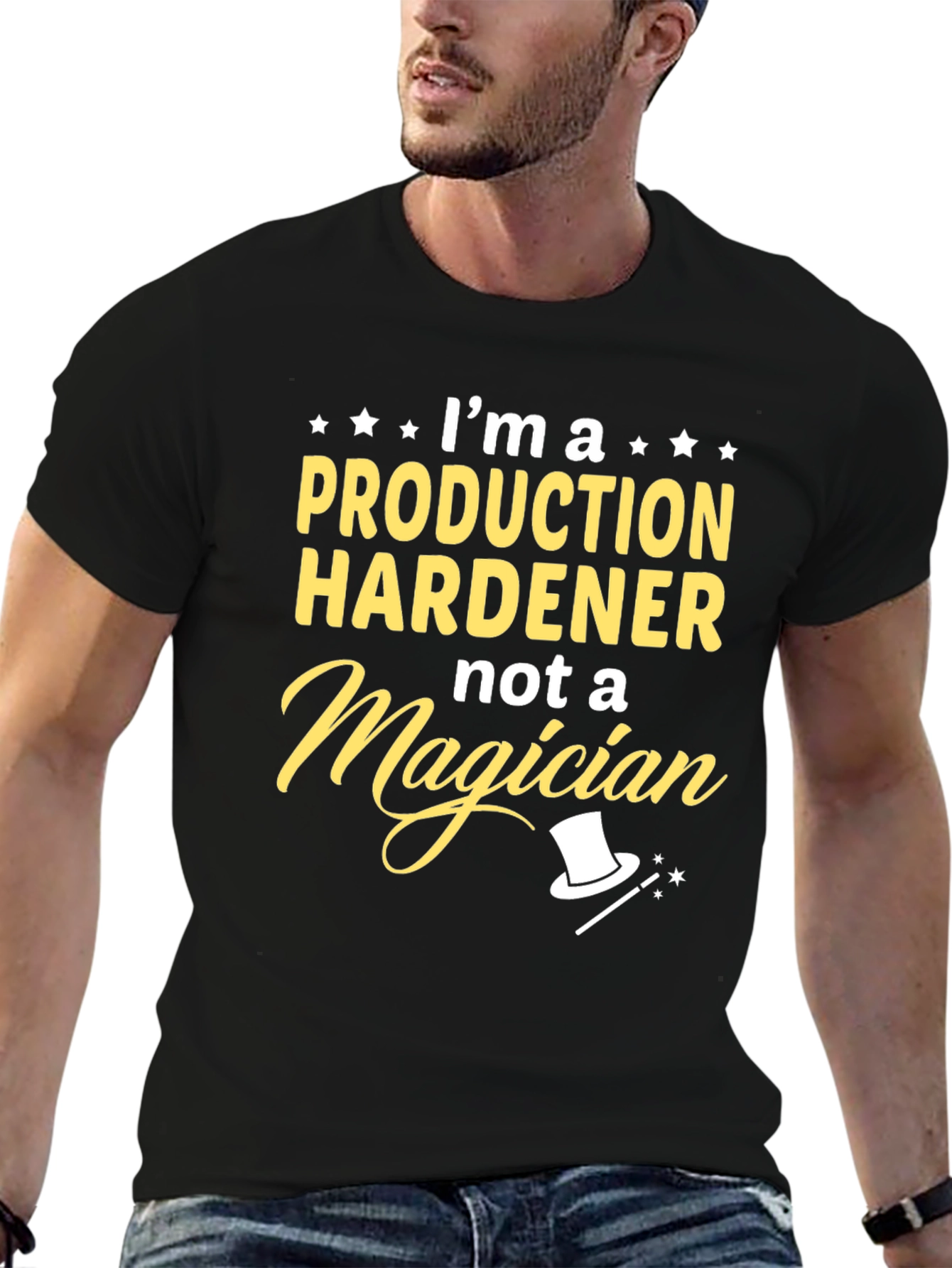 Production Hardener T-Shirt - Not a Magician Graphic Tee