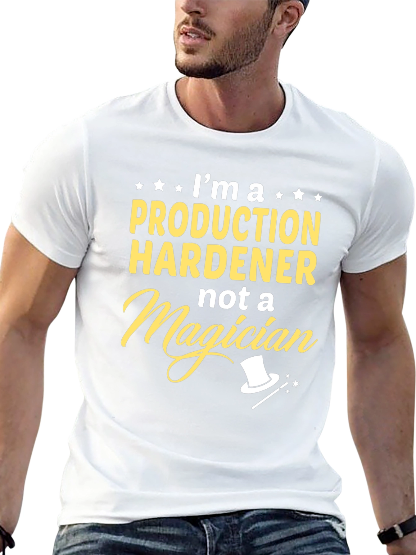 Production Hardener T-Shirt - Not a Magician Graphic Tee