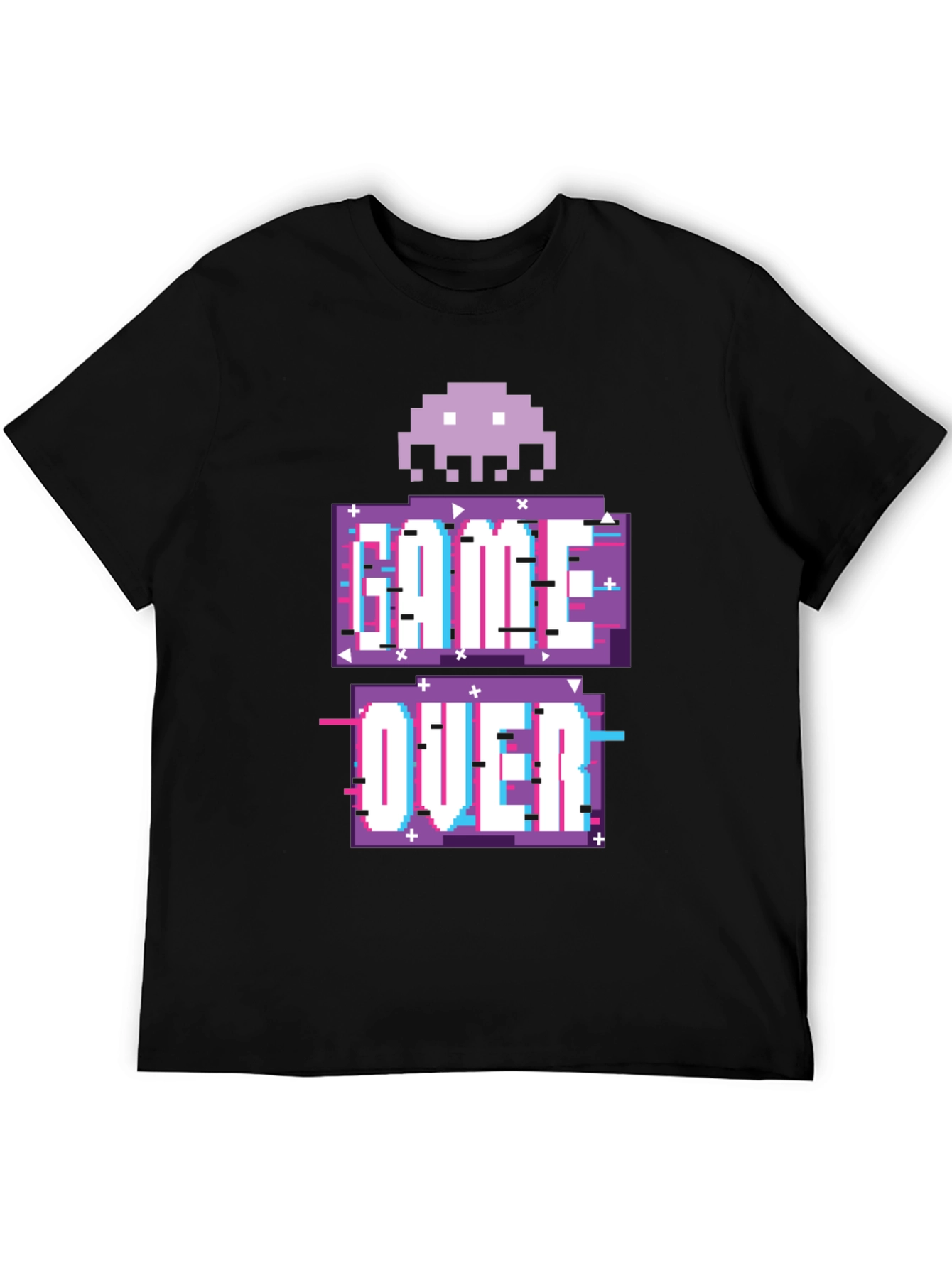 Game Over Pixel Art T-Shirt - Retro Gaming Style