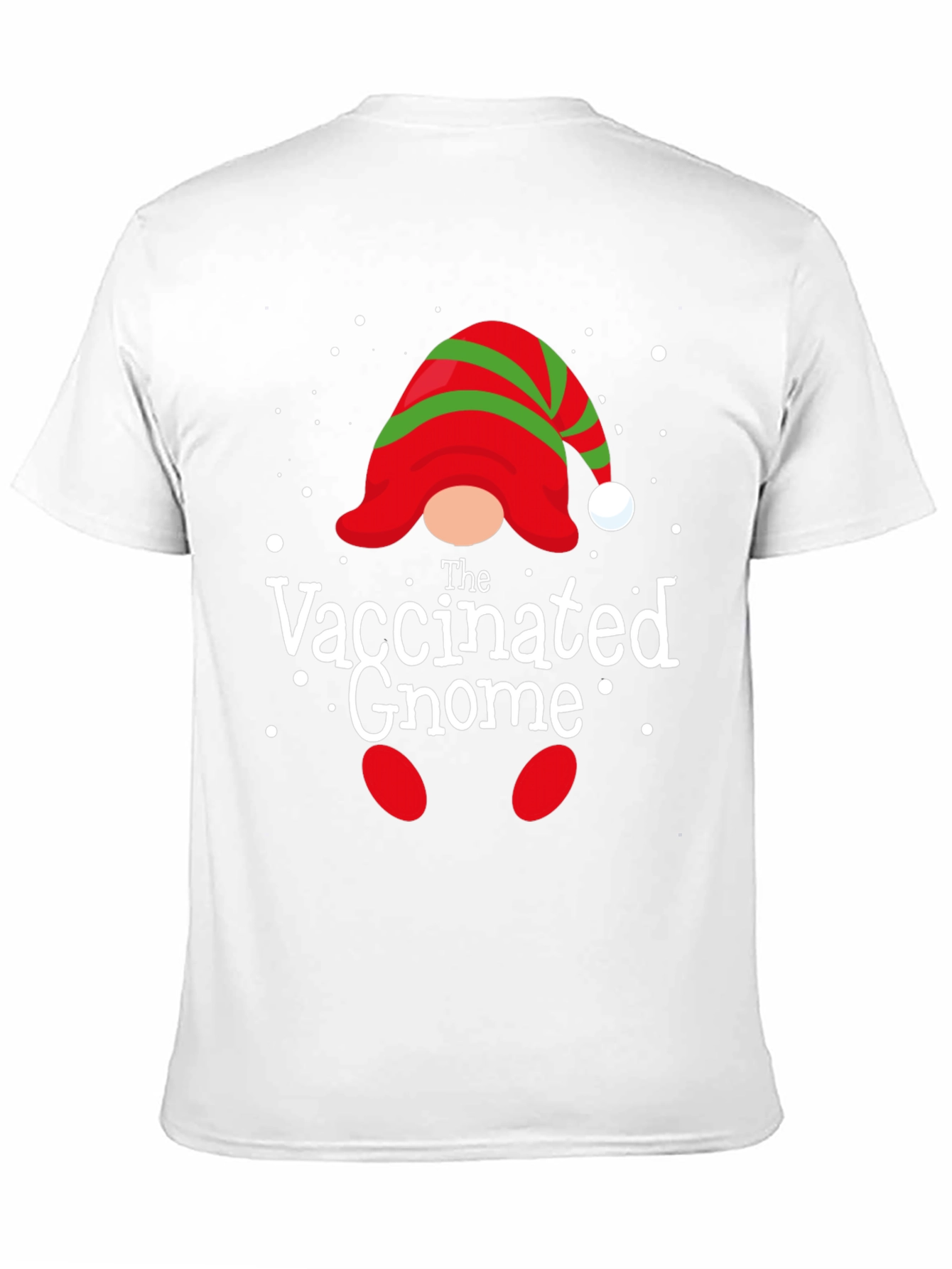 The Vaccinated Gnome Holiday T-Shirt