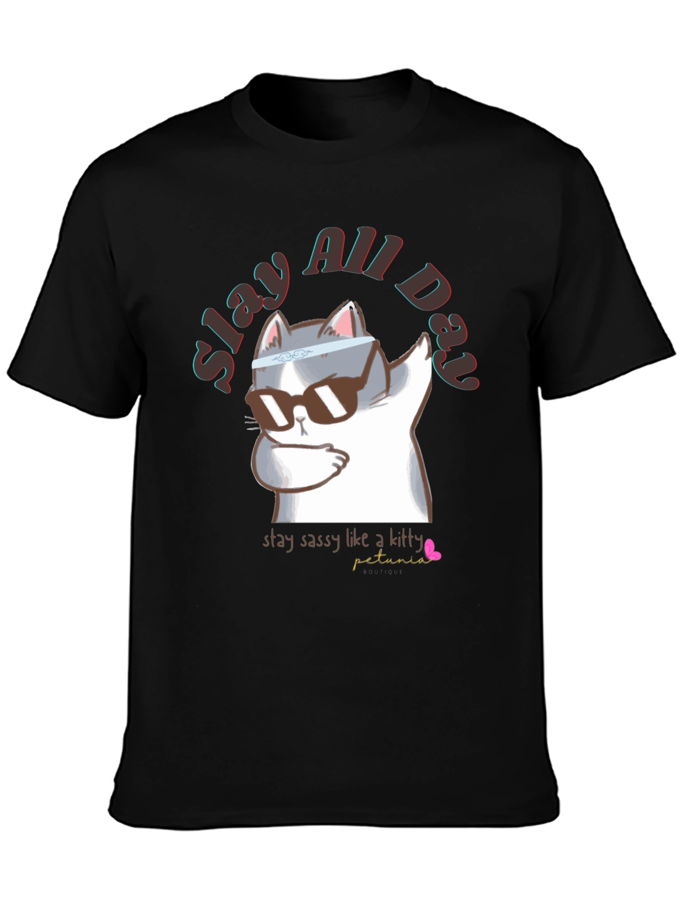 Slay All Day Cat T-Shirt