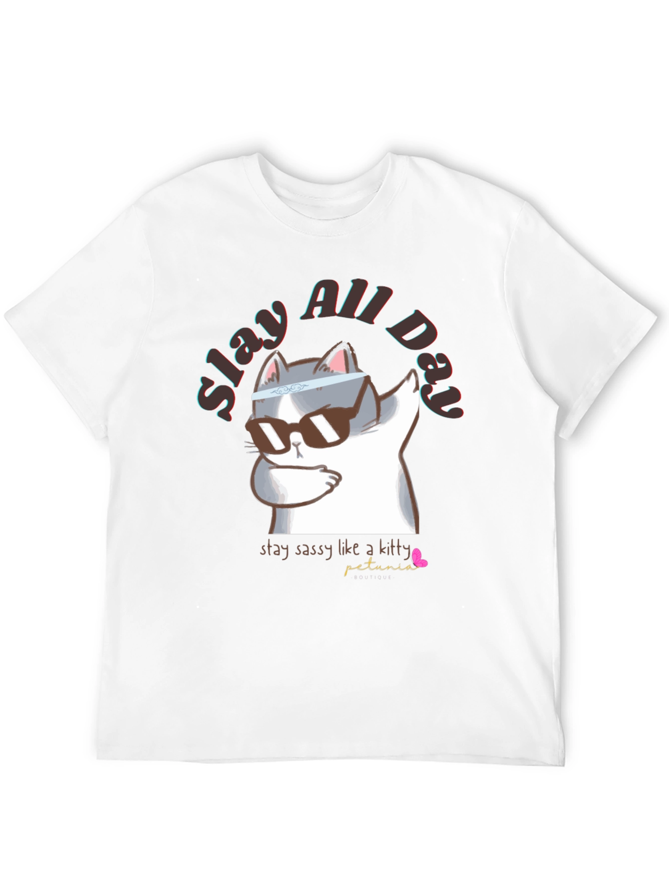 Slay All Day Cat T-Shirt