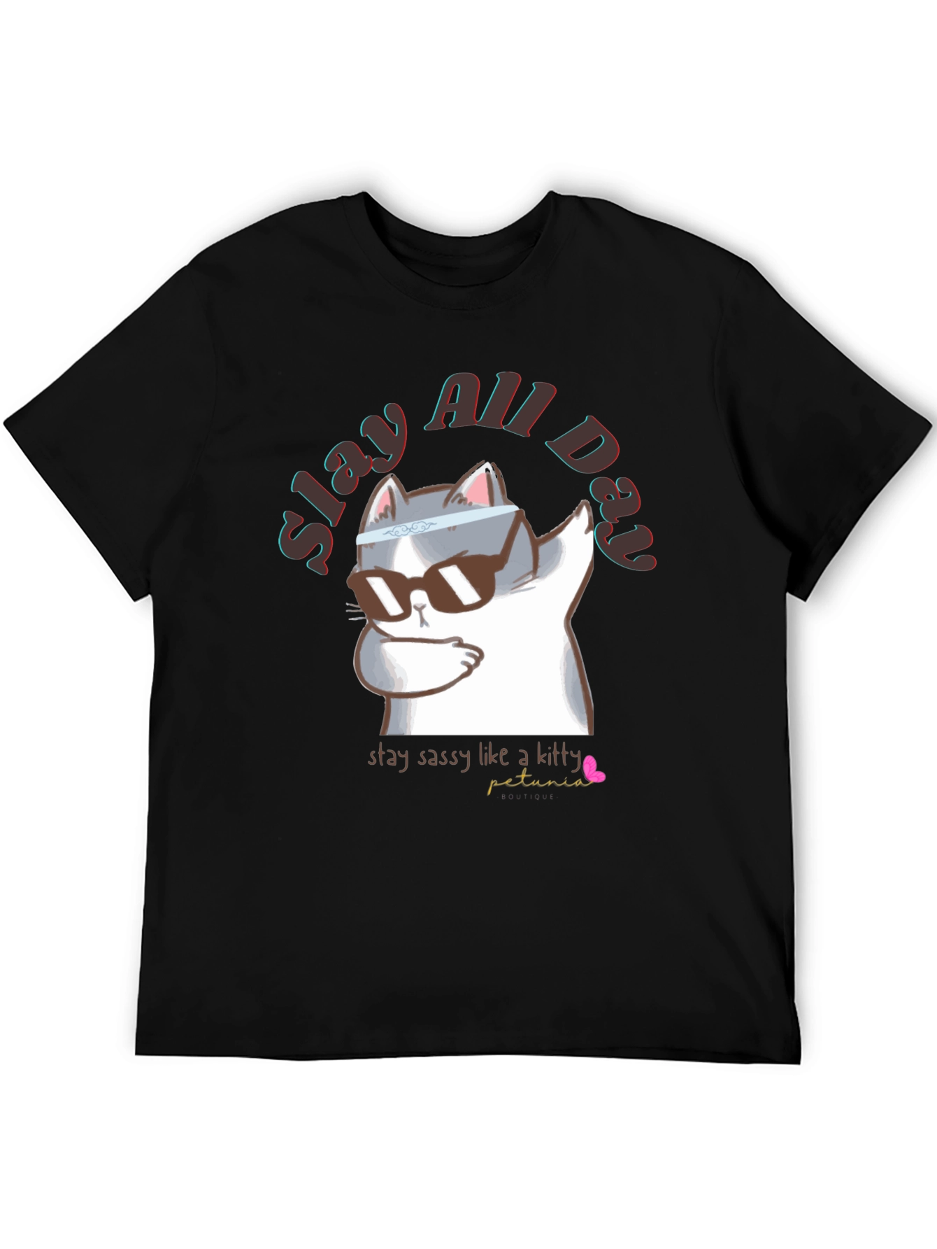 Slay All Day Cat T-Shirt