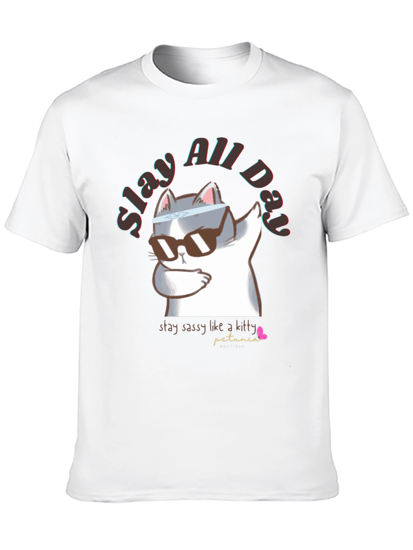 Slay All Day Cat T-Shirt