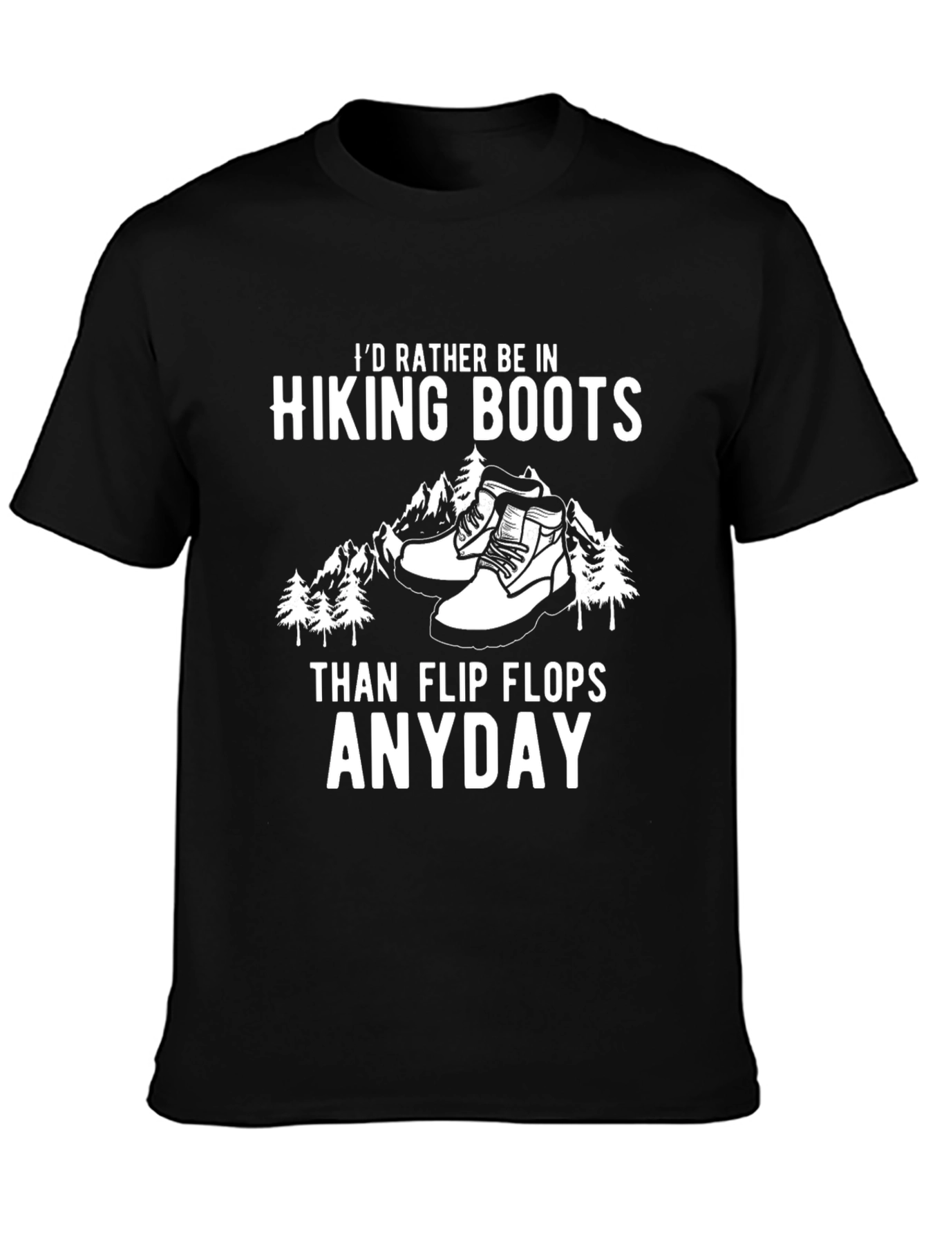 Hiking Boots T-Shirt - Adventure Ready