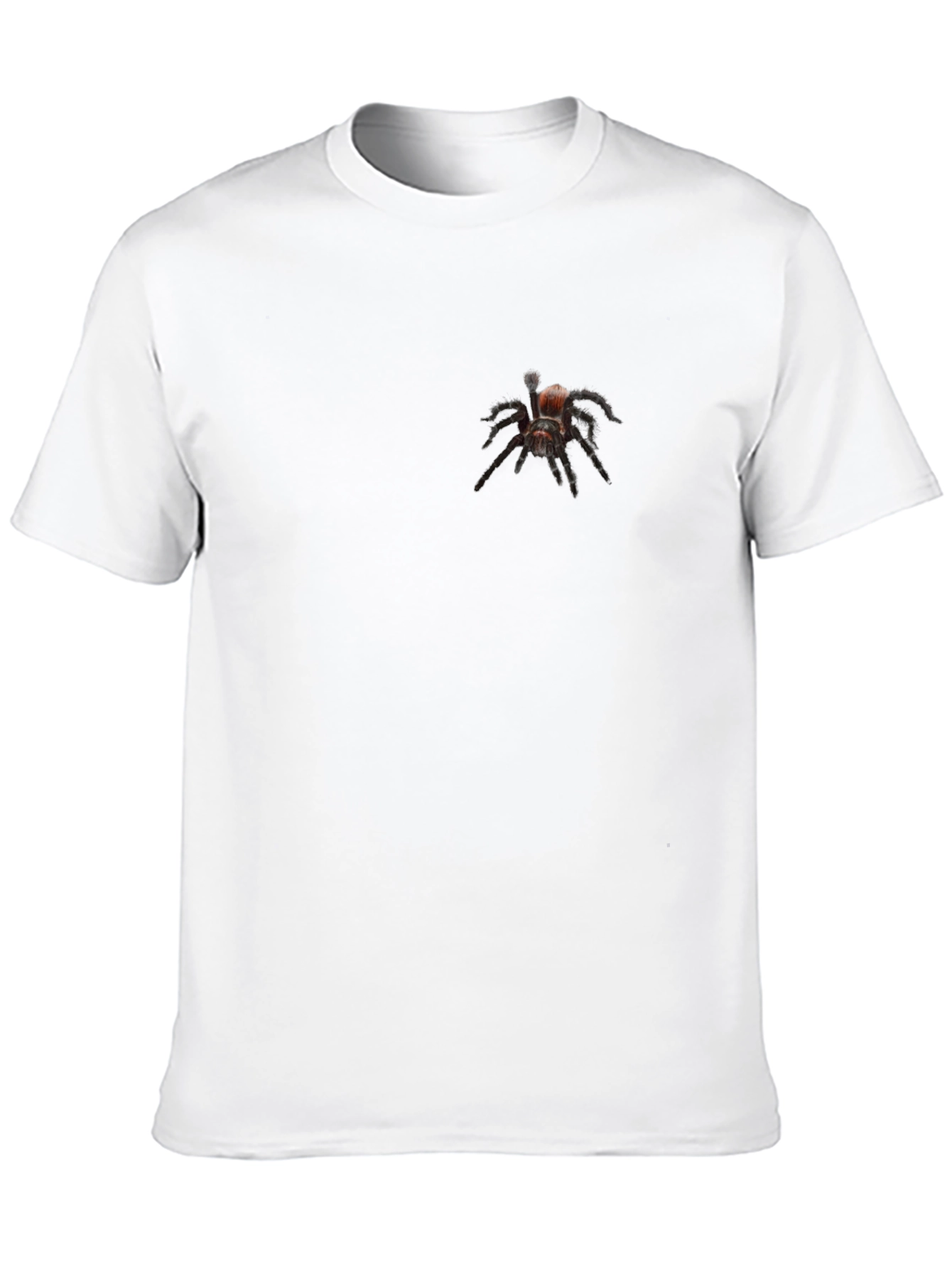 Tarantula Graphic Tee - Black Cotton Blend