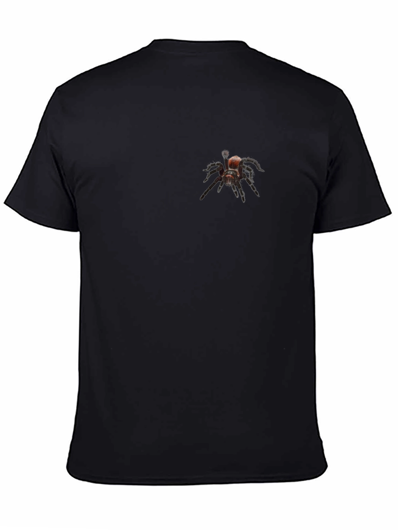 Tarantula Graphic Tee - Black Cotton Blend