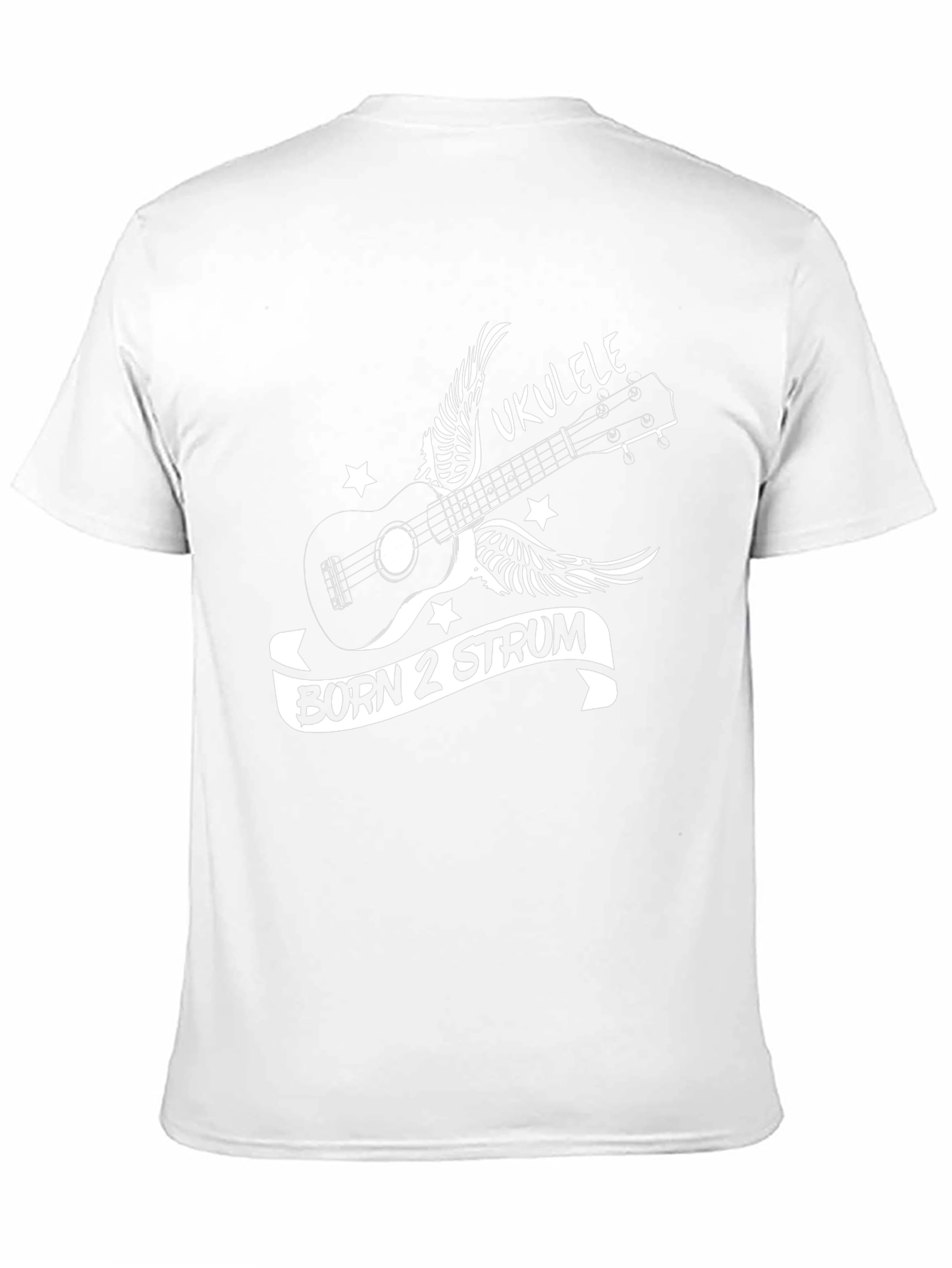 Born 2 Strum Ukulele Graphic Tee