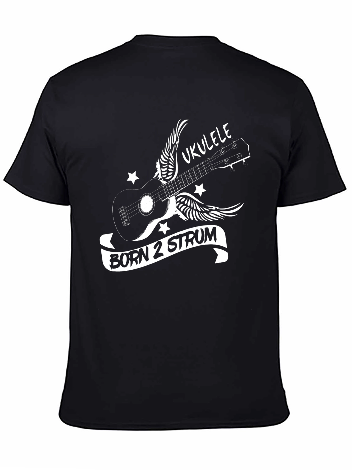 Born 2 Strum Ukulele Graphic Tee