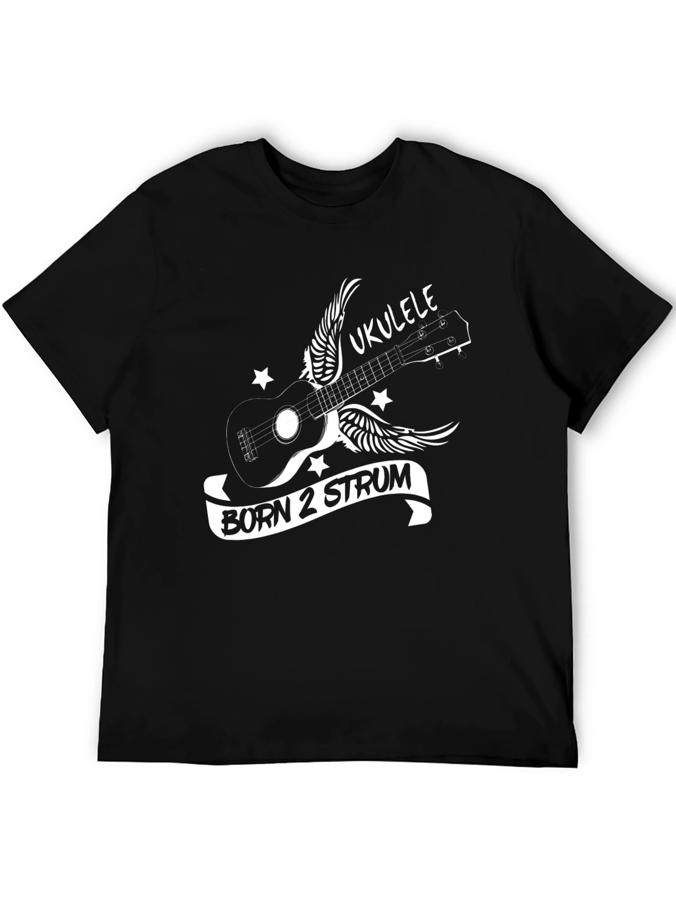 Born 2 Strum Ukulele Graphic Tee