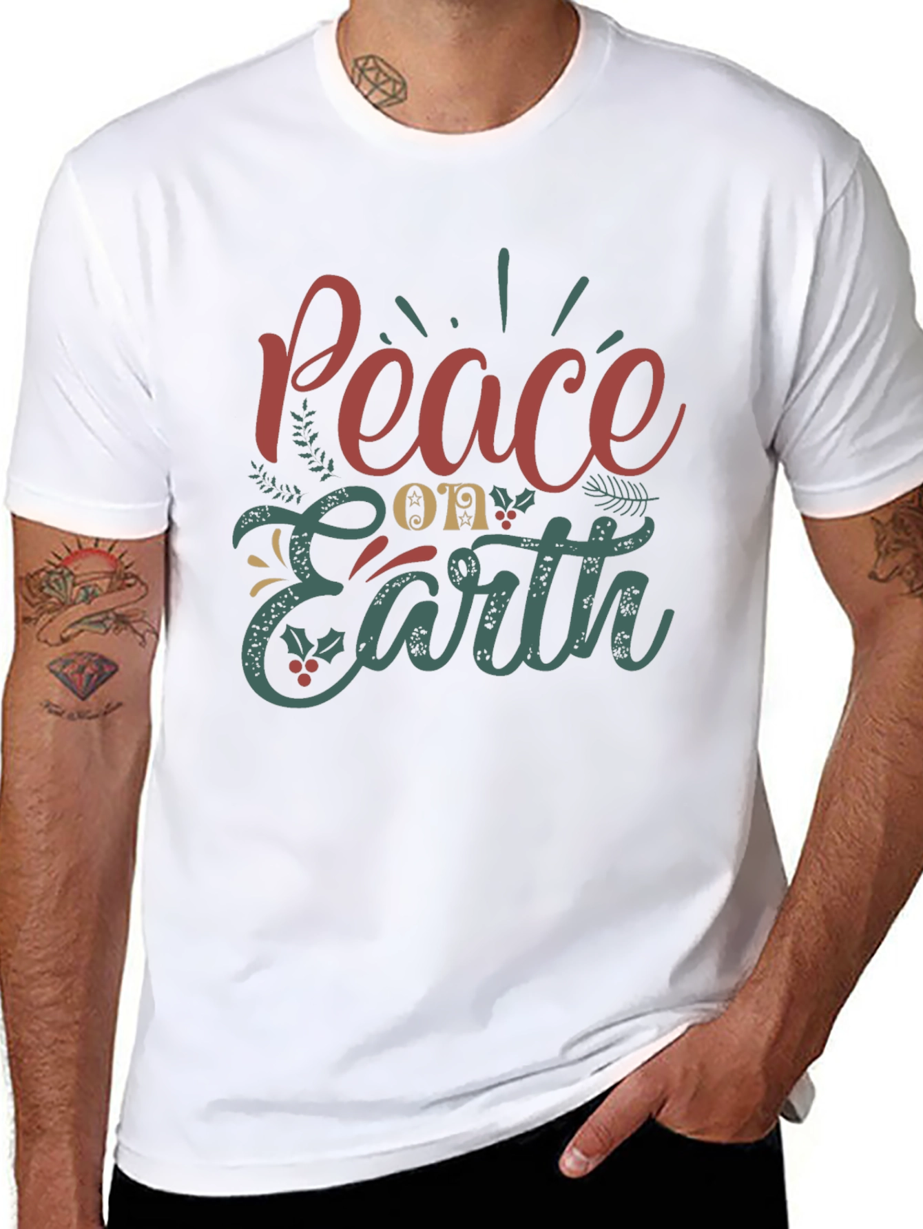 Peace On Earth Graphic Tee