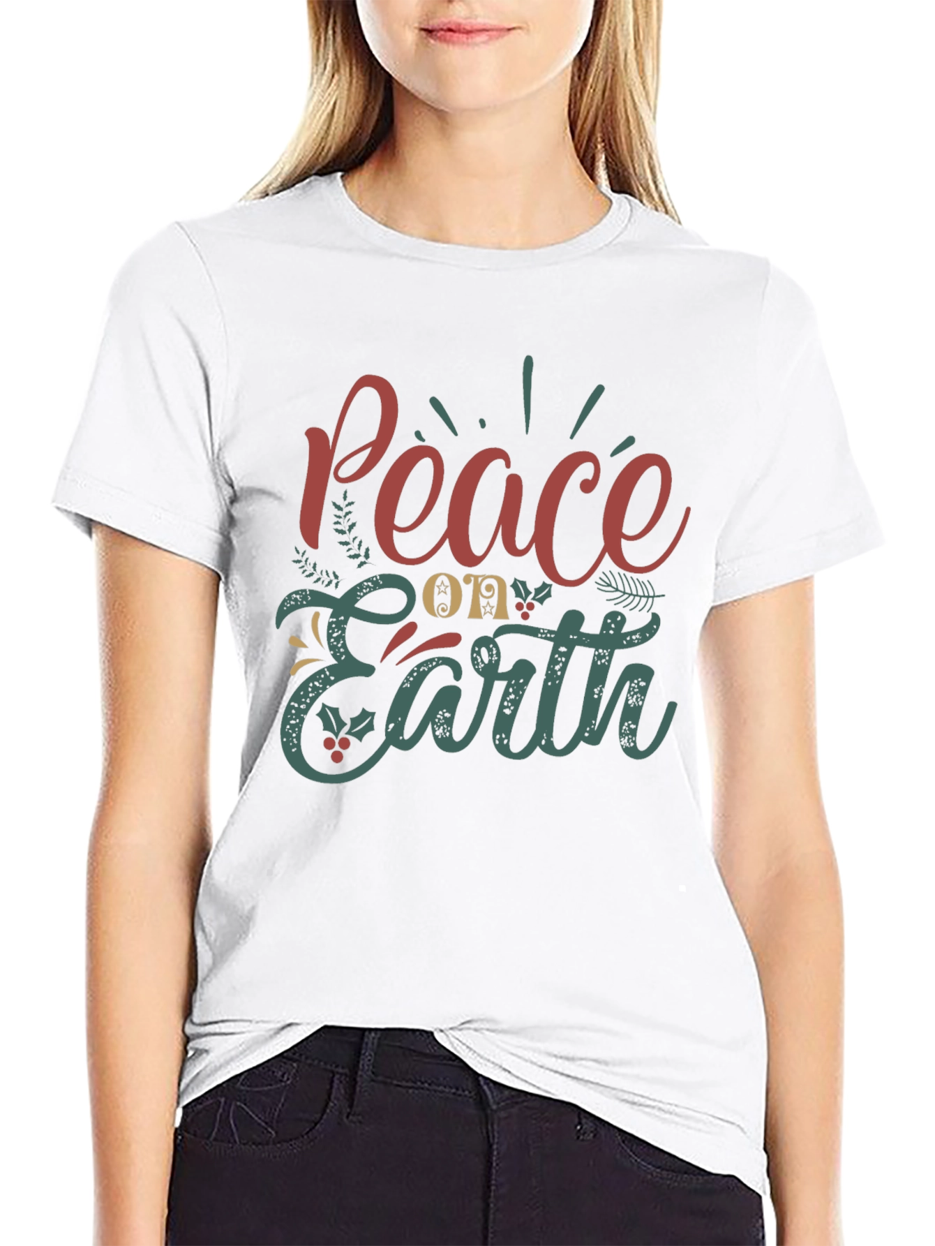 Peace On Earth Graphic Tee