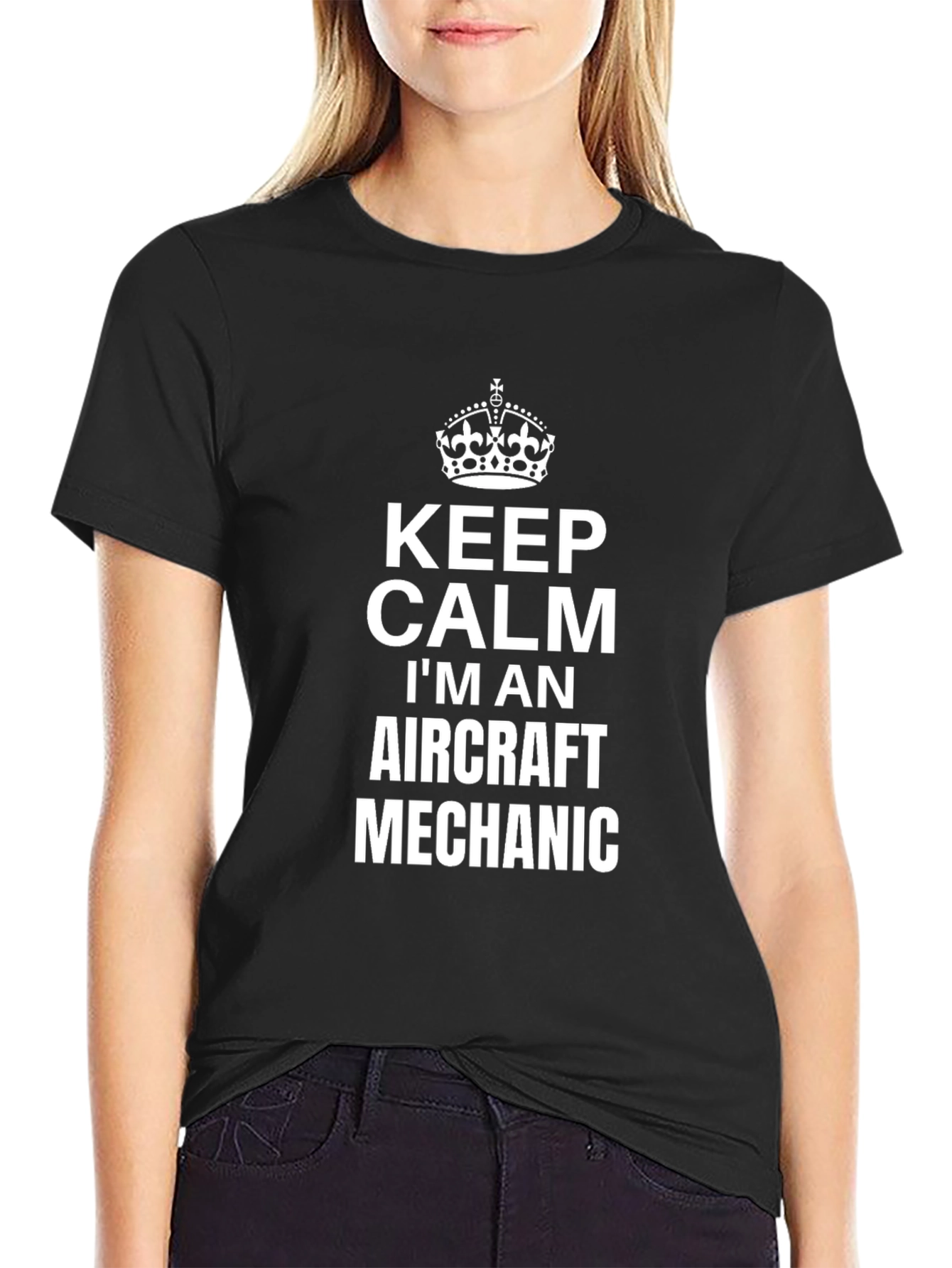 Keep Calm Aircraft Mechanic T-Shirt