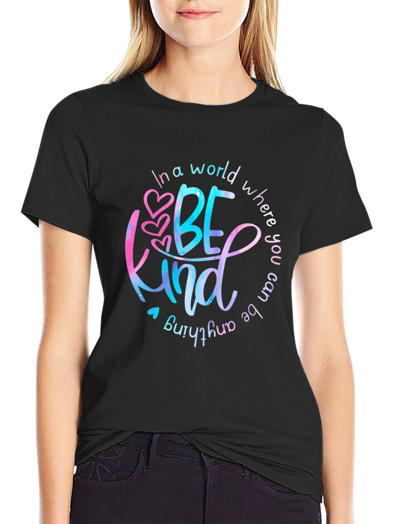Be Kind Graphic T-Shirt - Soft Cotton Blend