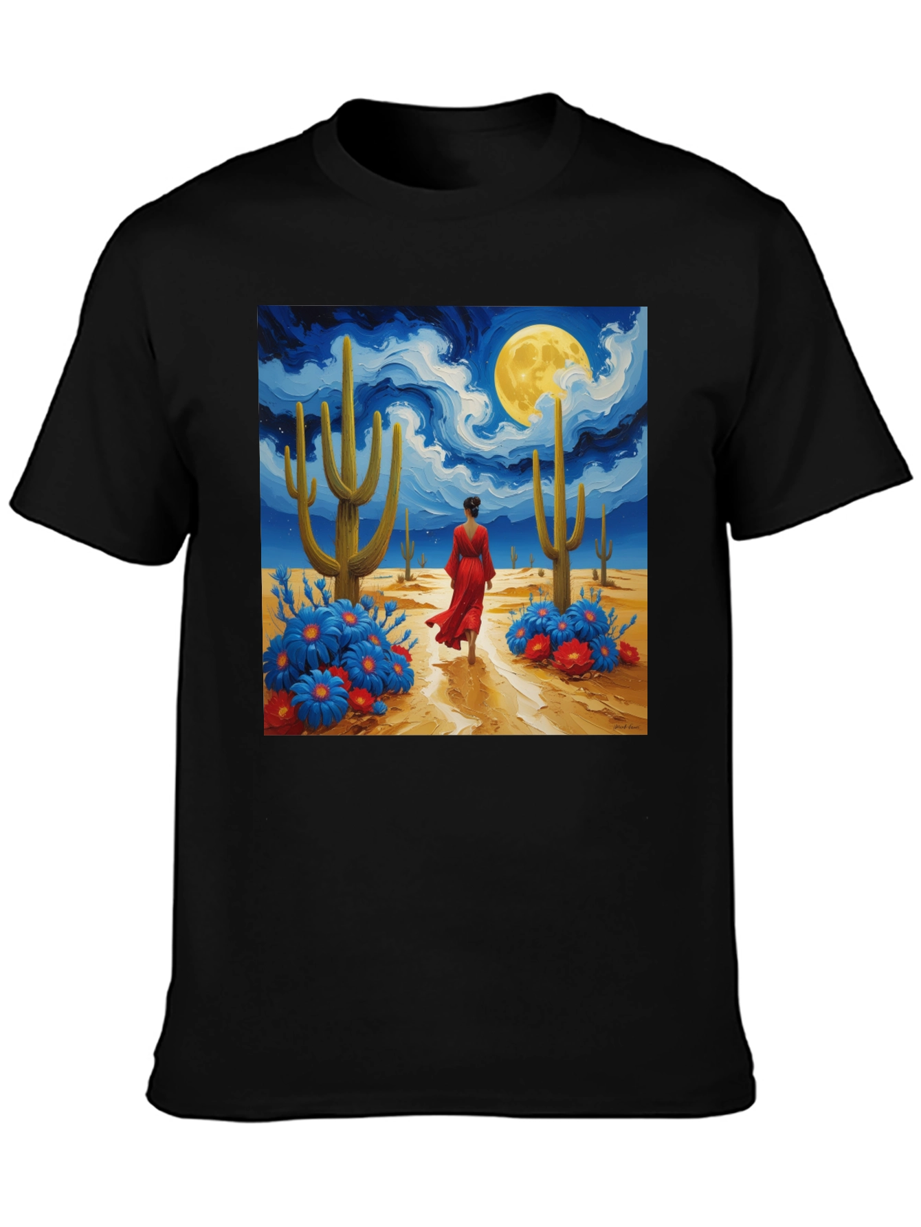Desert Dreamscape Graphic T-Shirt
