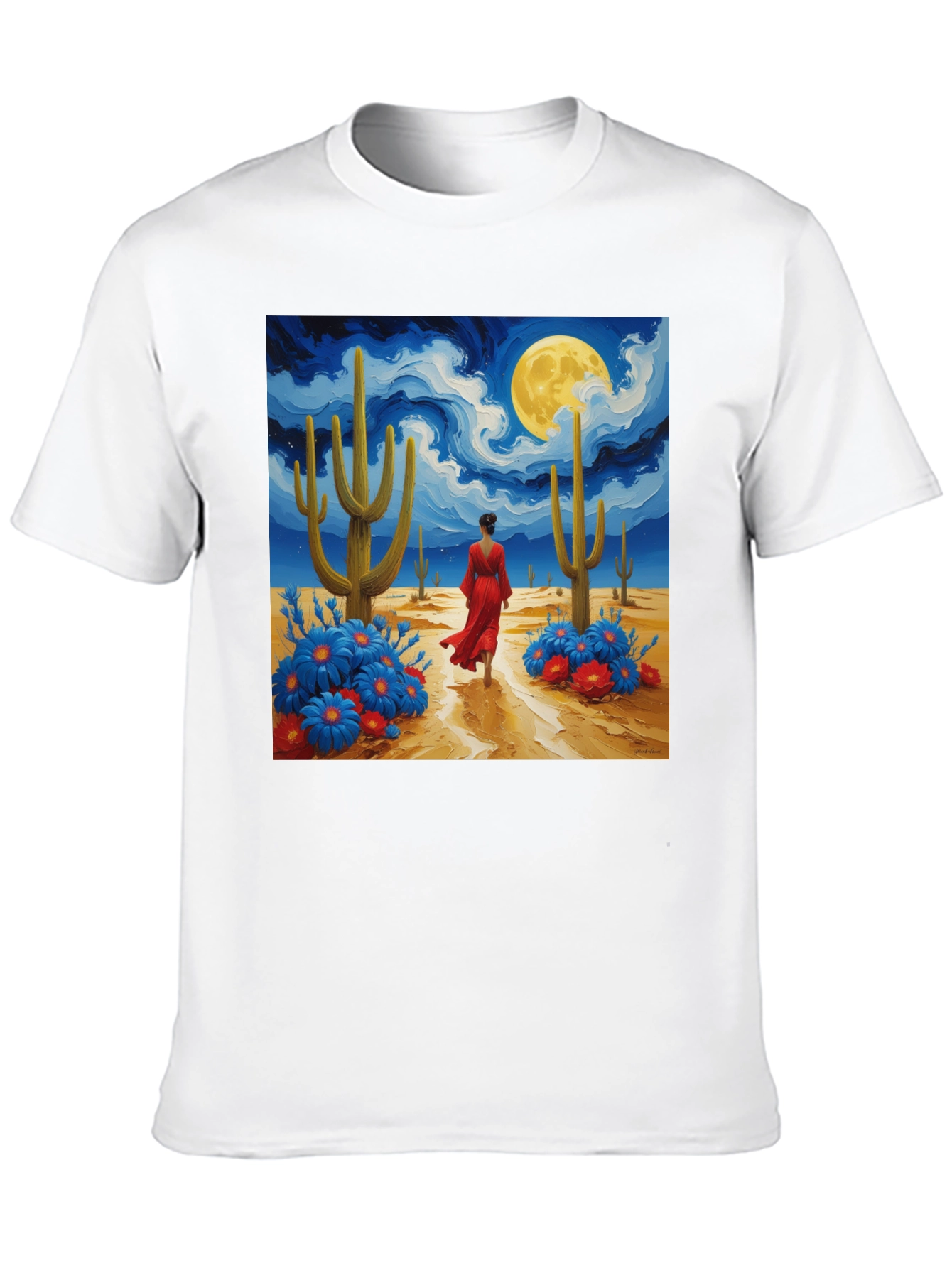 Desert Dreamscape Graphic T-Shirt
