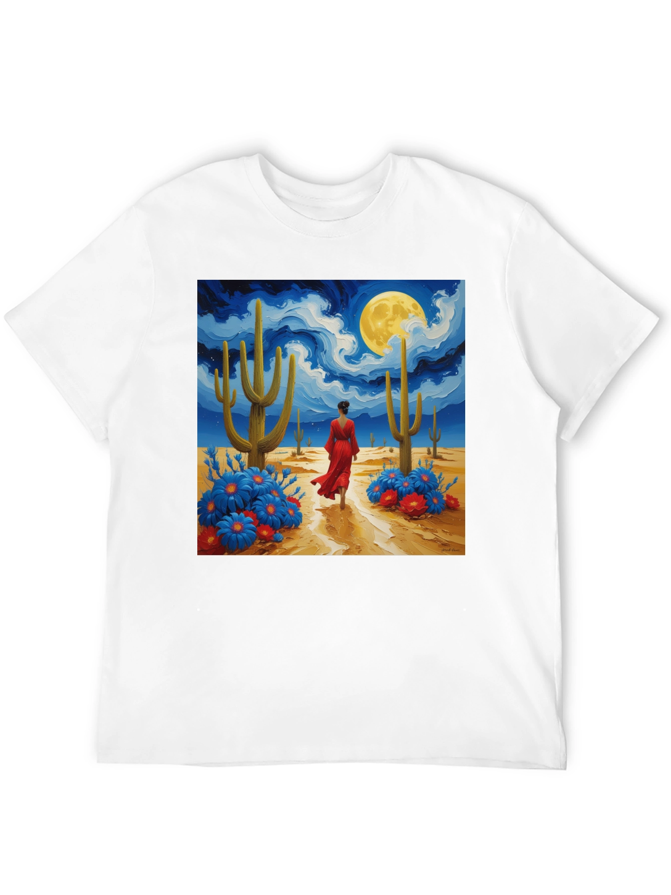 Desert Dreamscape Graphic T-Shirt