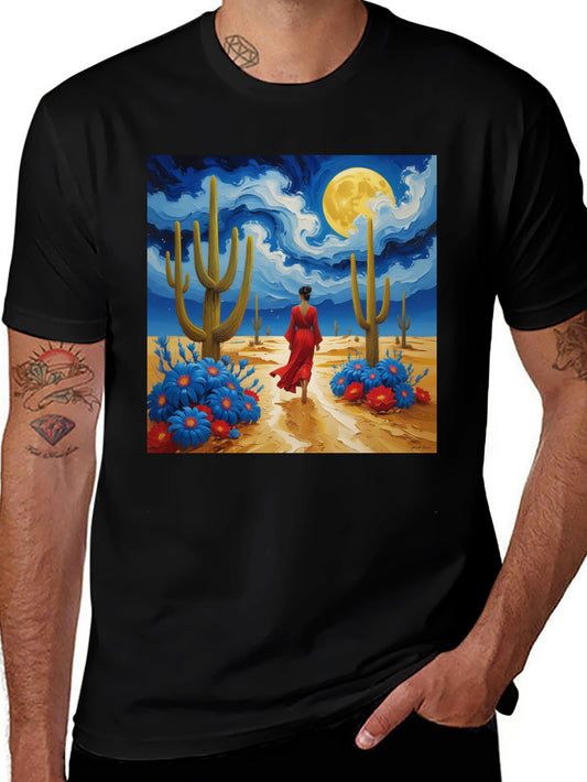 Desert Dreamscape Graphic T-Shirt