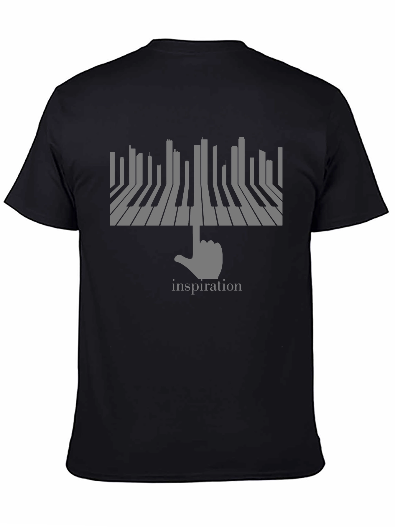 Inspiration Piano Keys Graphic Tee