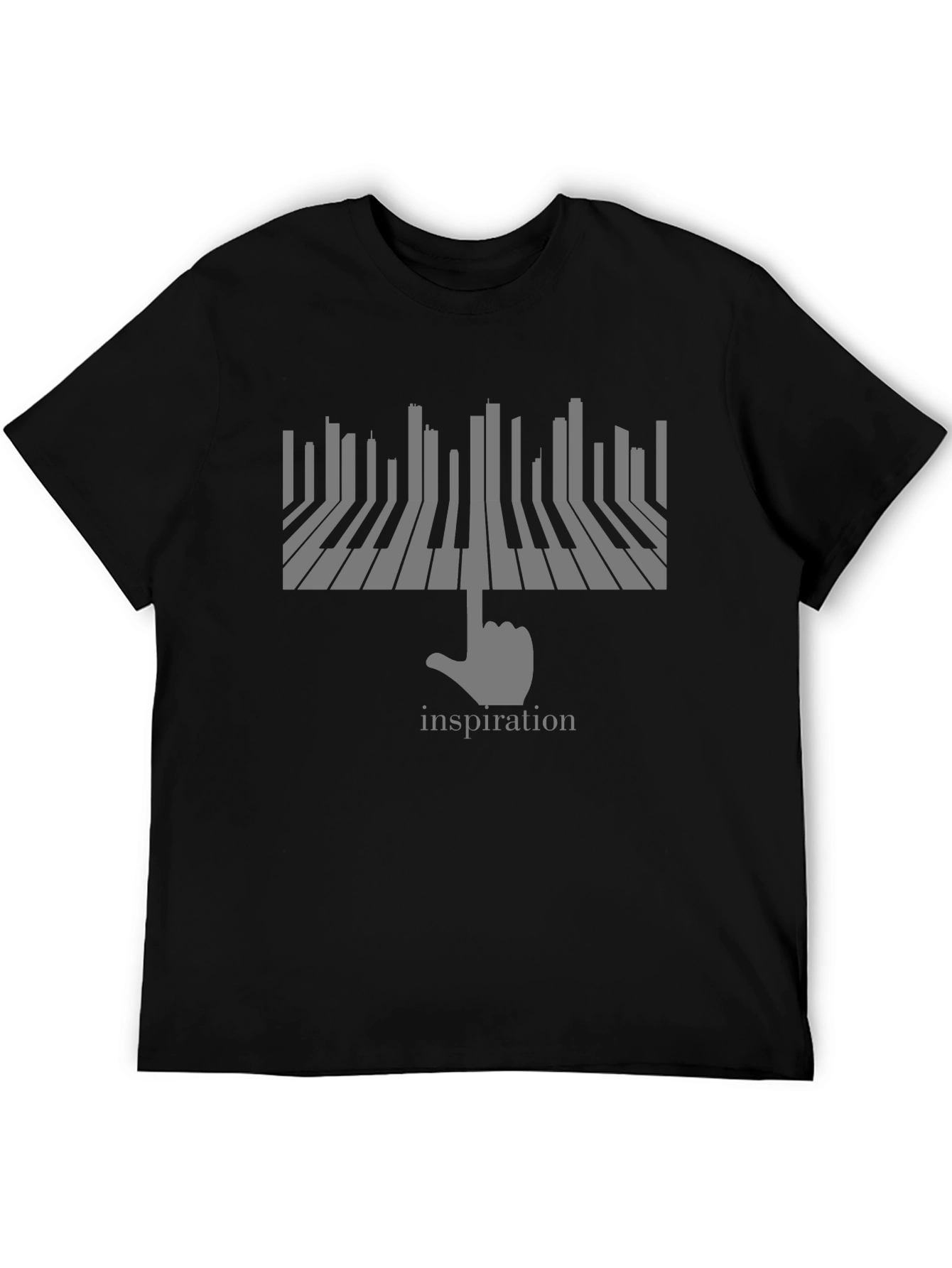 Inspiration Piano Keys Graphic Tee