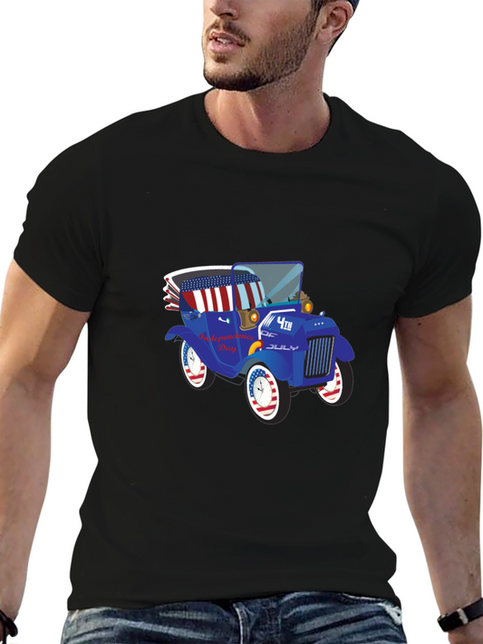 Independence Day Car Graphic Tee