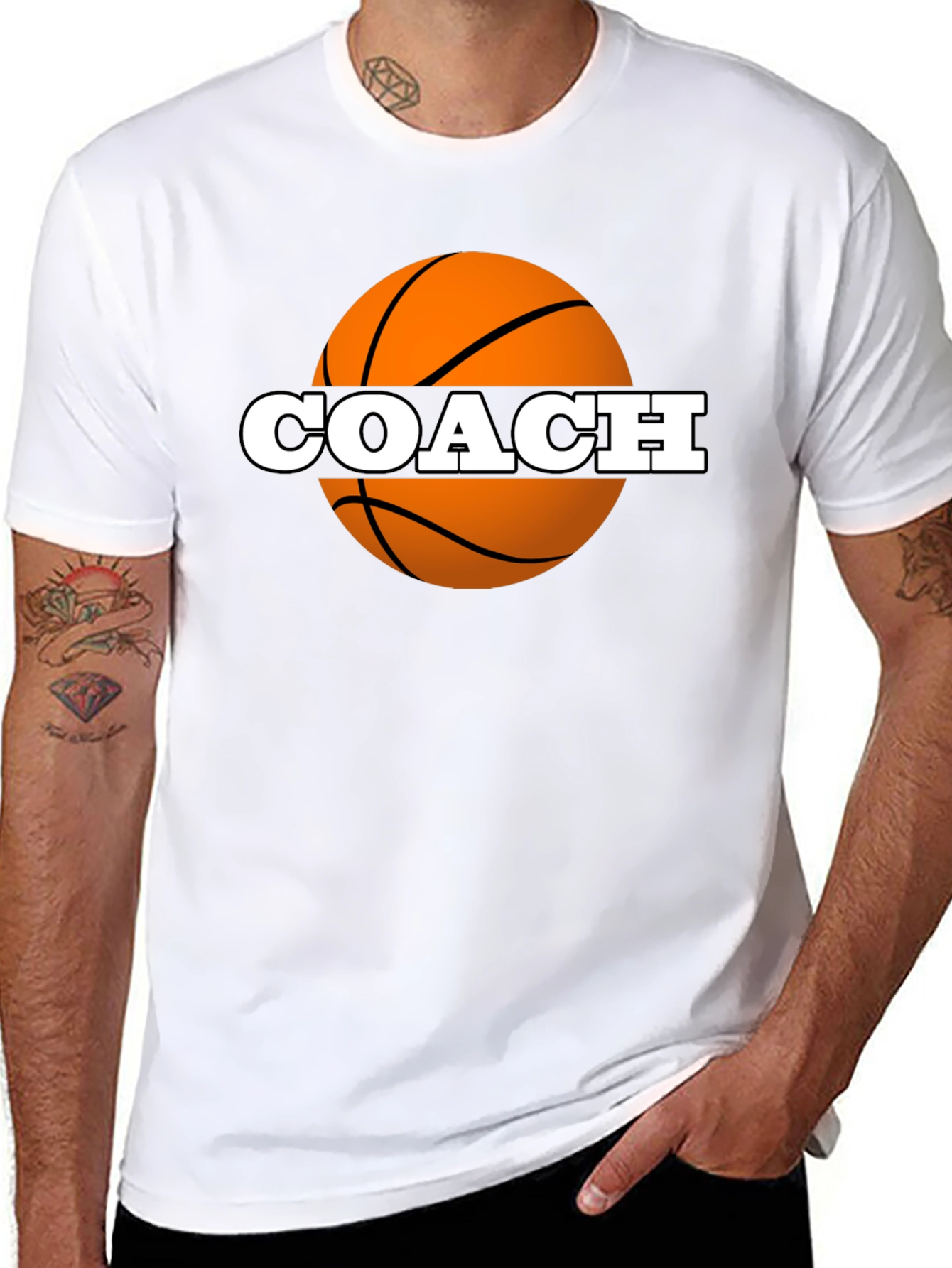 Basketball Coach T-Shirt - Sports Trainer Tee