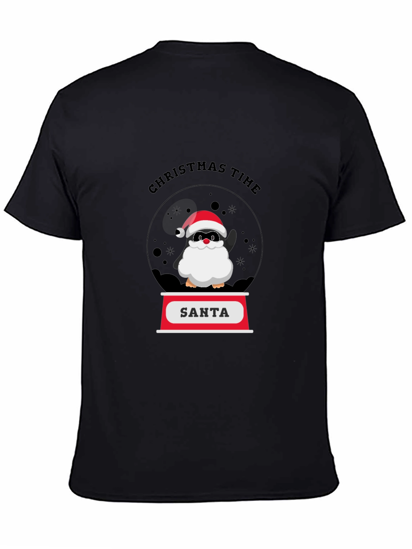 Christmas Time Santa Penguin T-Shirt