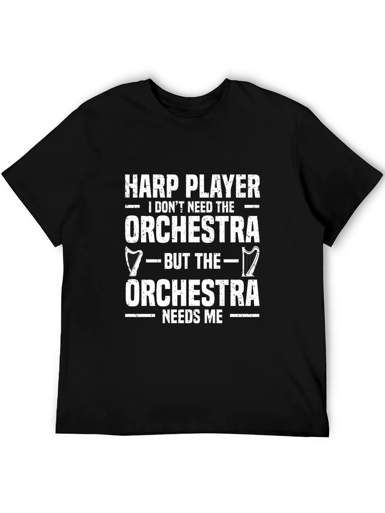 Harp Player Orchestra T-Shirt