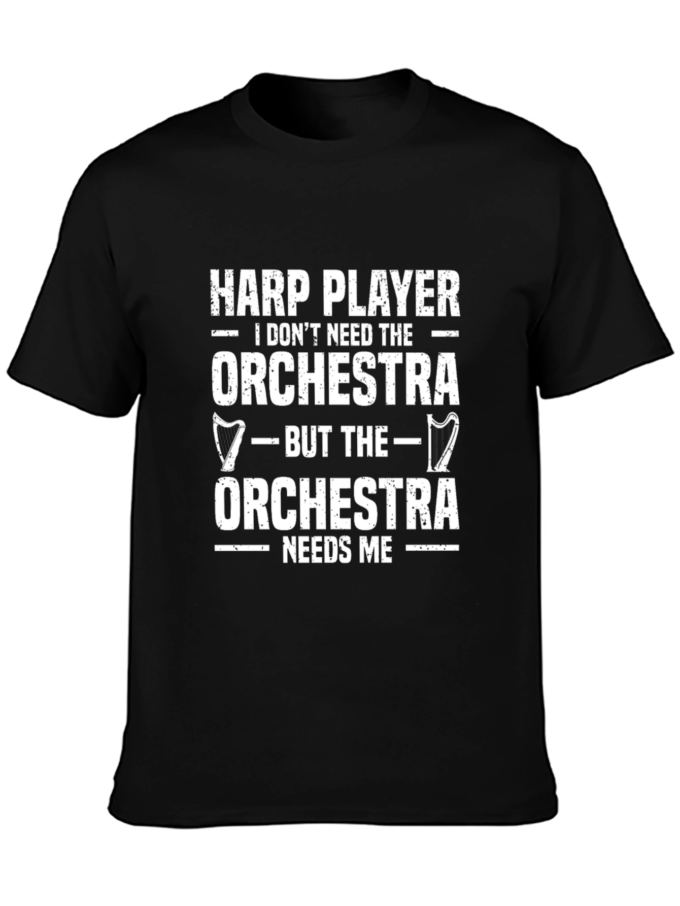 Harp Player Orchestra T-Shirt