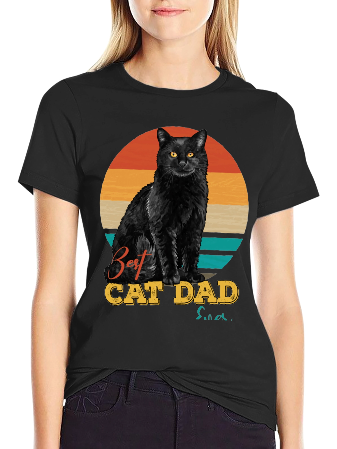 Best Cat Dad Ever T-Shirt