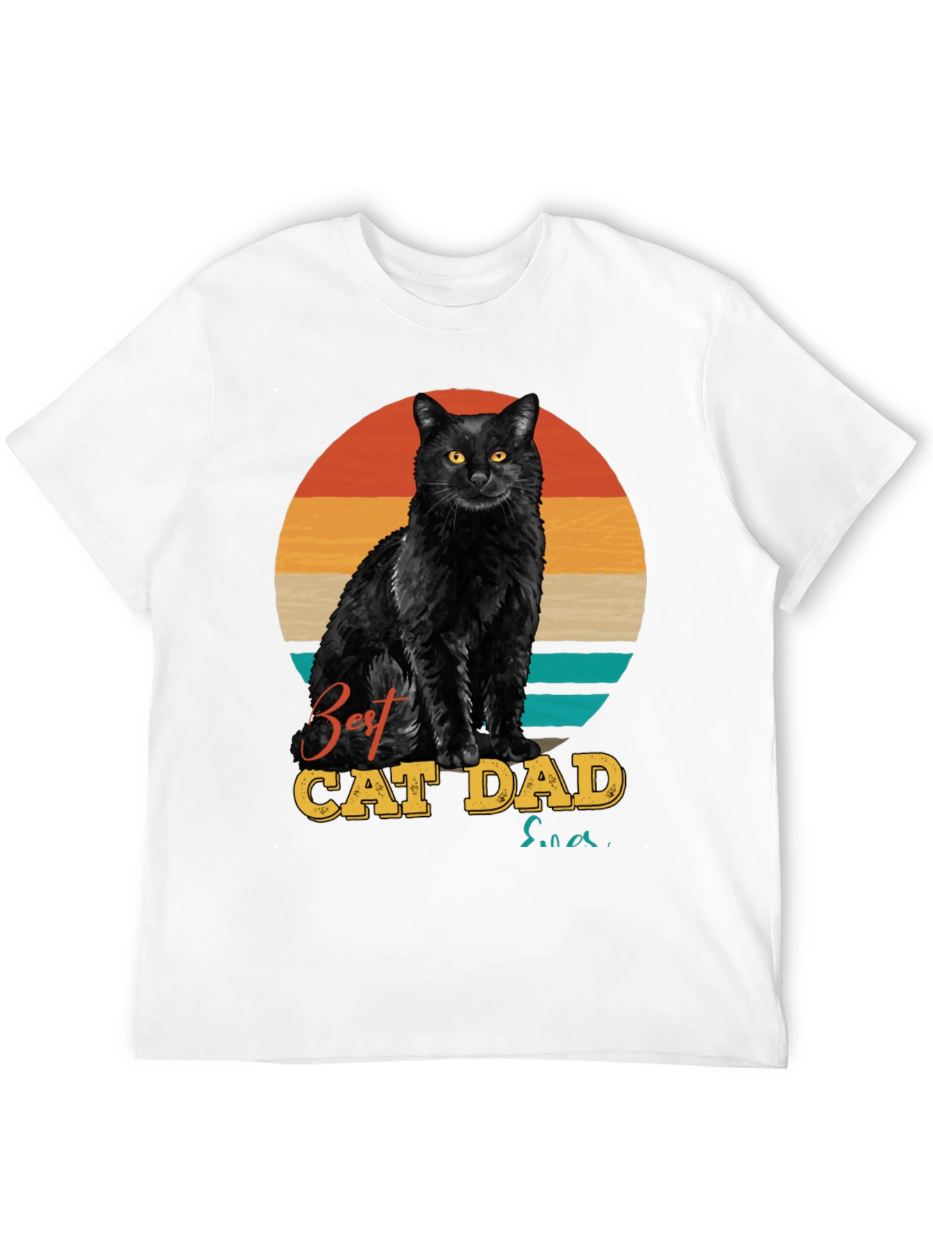 Best Cat Dad Ever T-Shirt