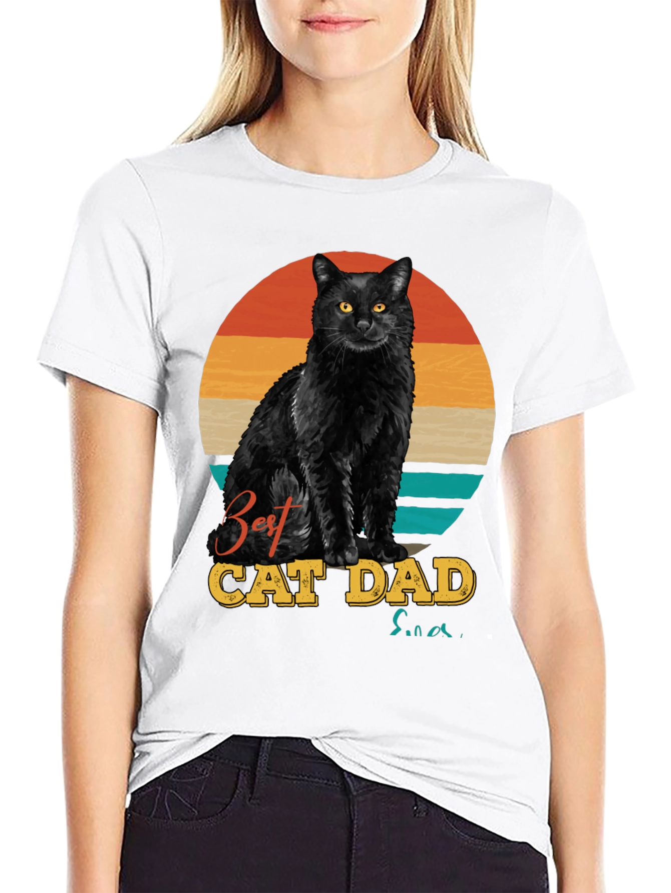 Best Cat Dad Ever T-Shirt