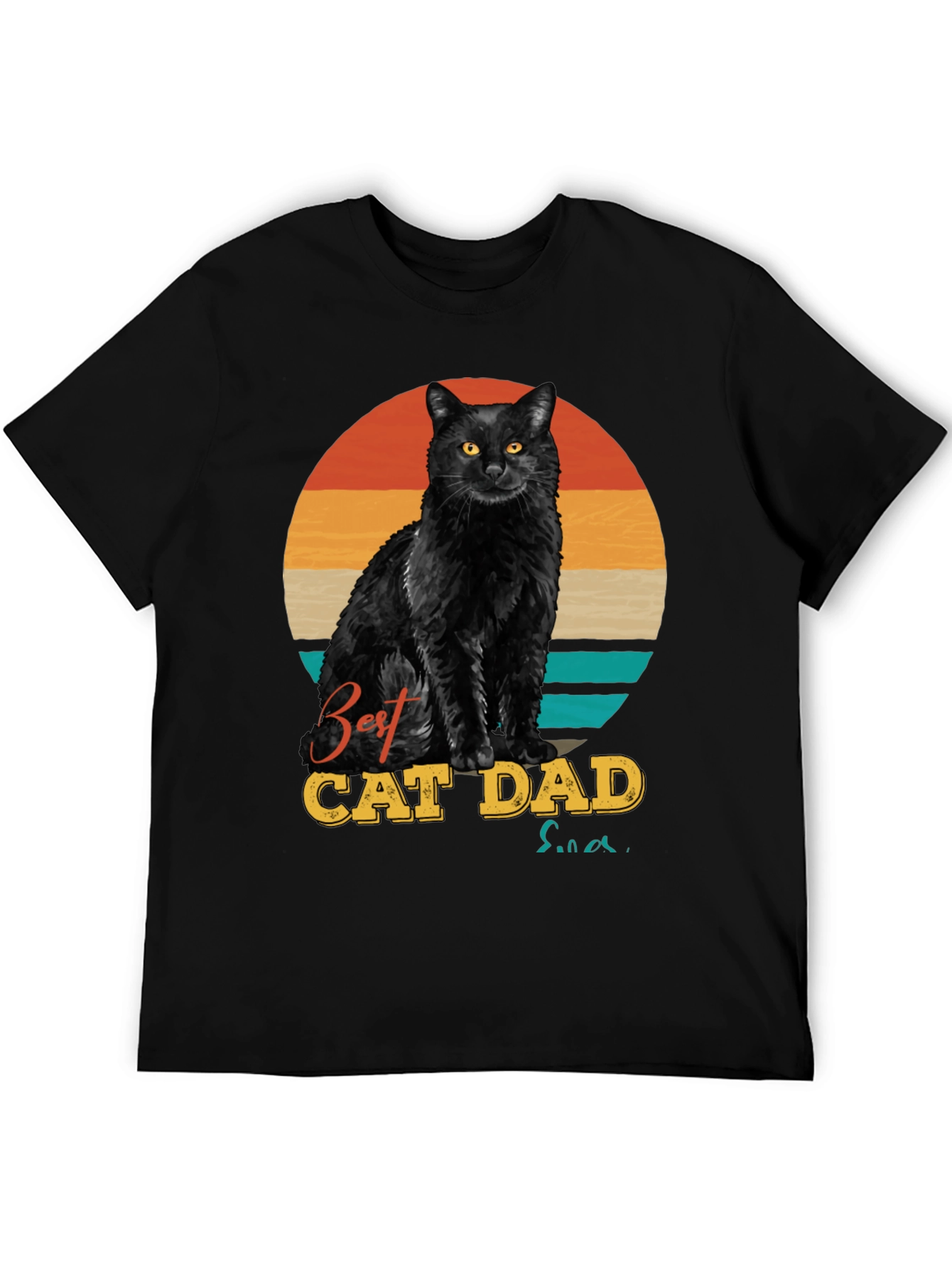 Best Cat Dad Ever T-Shirt