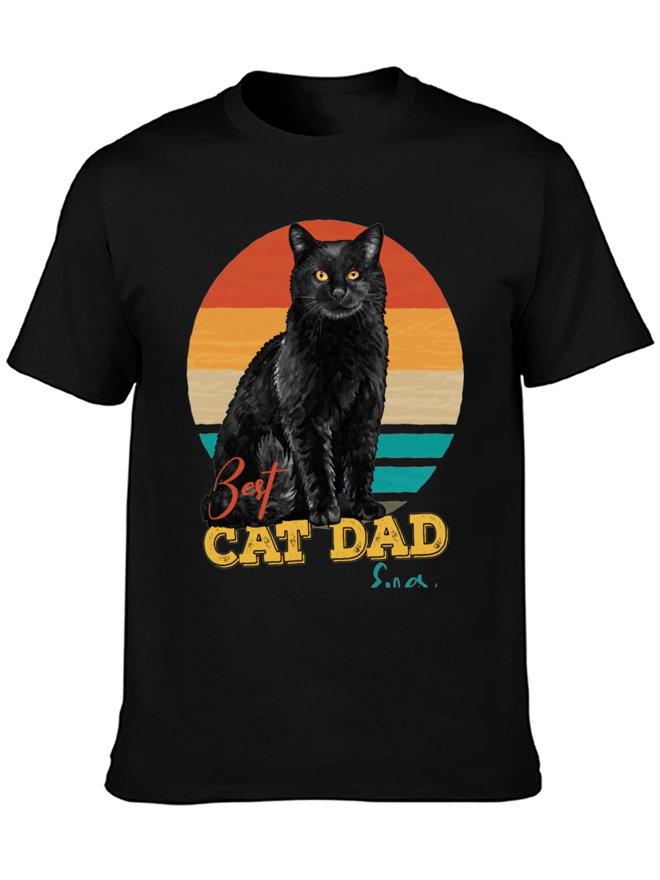 Best Cat Dad Ever T-Shirt