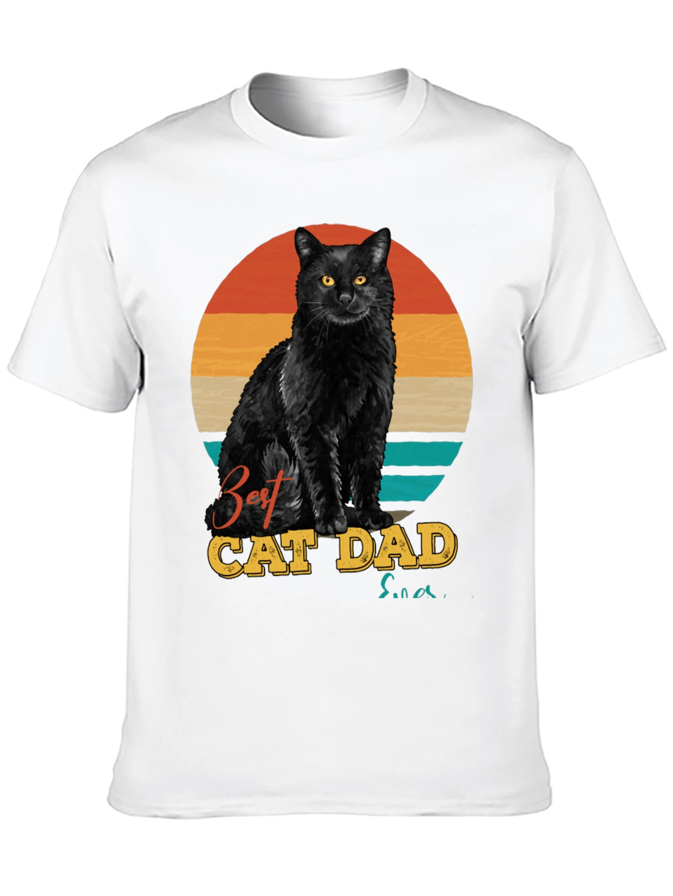 Best Cat Dad Ever T-Shirt
